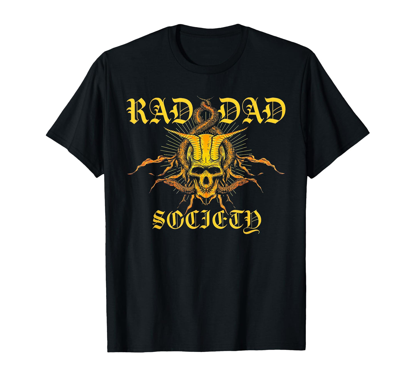 Rad Dad Skull Fathers Day Dad Life T-Shirt - Streetwear Style for Adults - T-Shirt, Sweatshirt, Hoodie