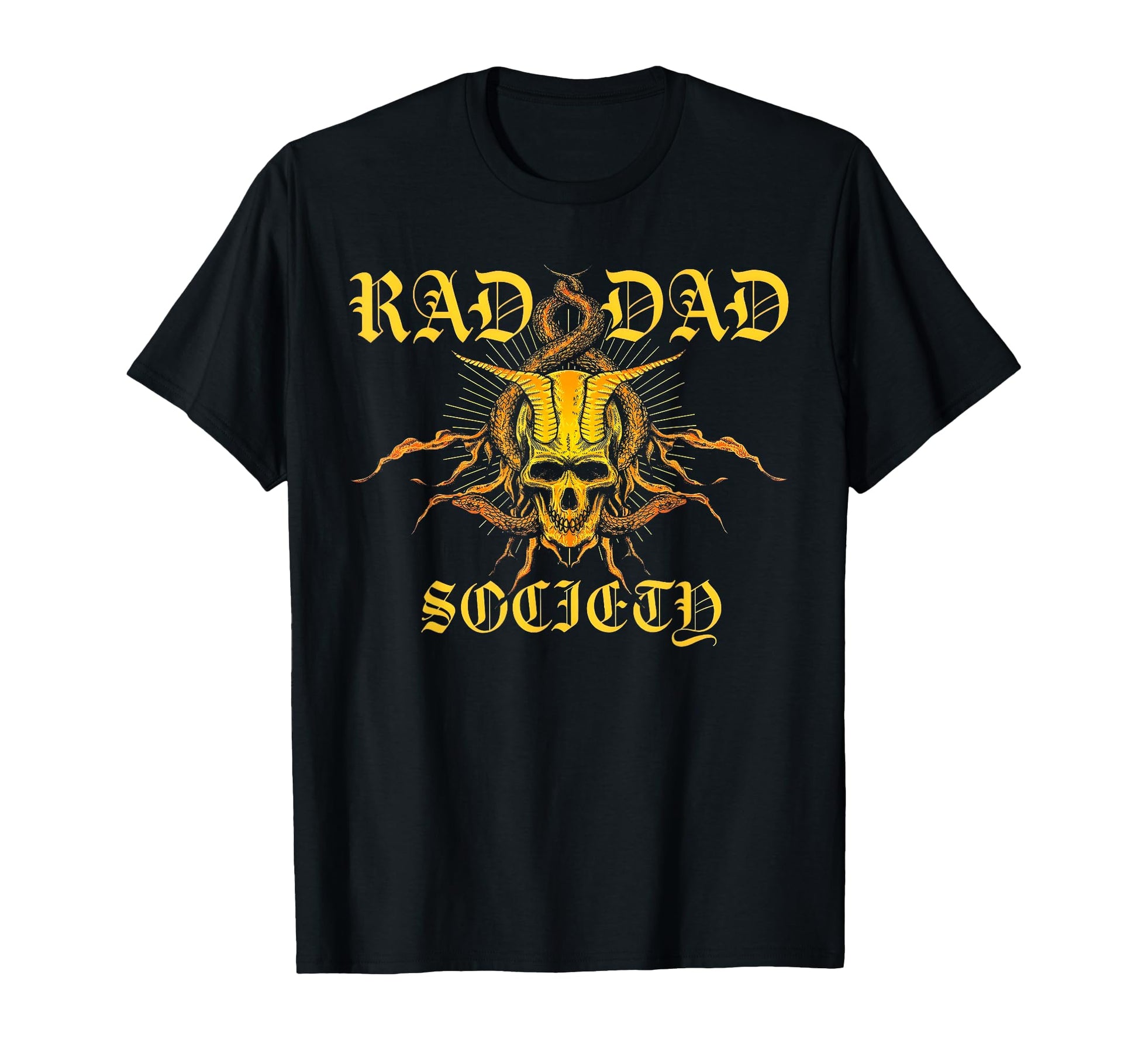 Rad Dad Skull Fathers Day Dad Life T-Shirt - Streetwear Style for Adults - T-Shirt, Sweatshirt, Hoodie
