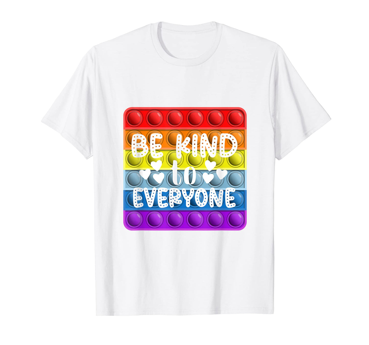 Be Kind Unity Day Inclusive Anti Bully T-Shirt - Custom Art Print Unisex - T-Shirt, Sweatshirt, Hoodie