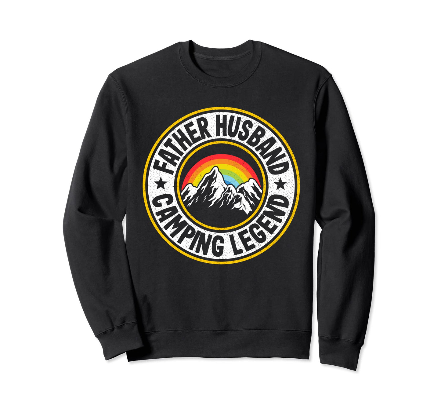 Father Husband Camping Legend Rv Sweatshirt - Unique Graphic for Adults - T-Shirt, Sweatshirt, Hoodie