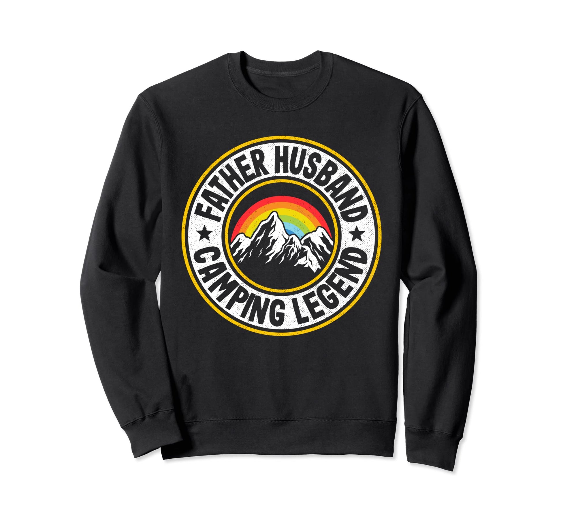 Father Husband Camping Legend Rv Sweatshirt - Unique Graphic for Adults - T-Shirt, Sweatshirt, Hoodie