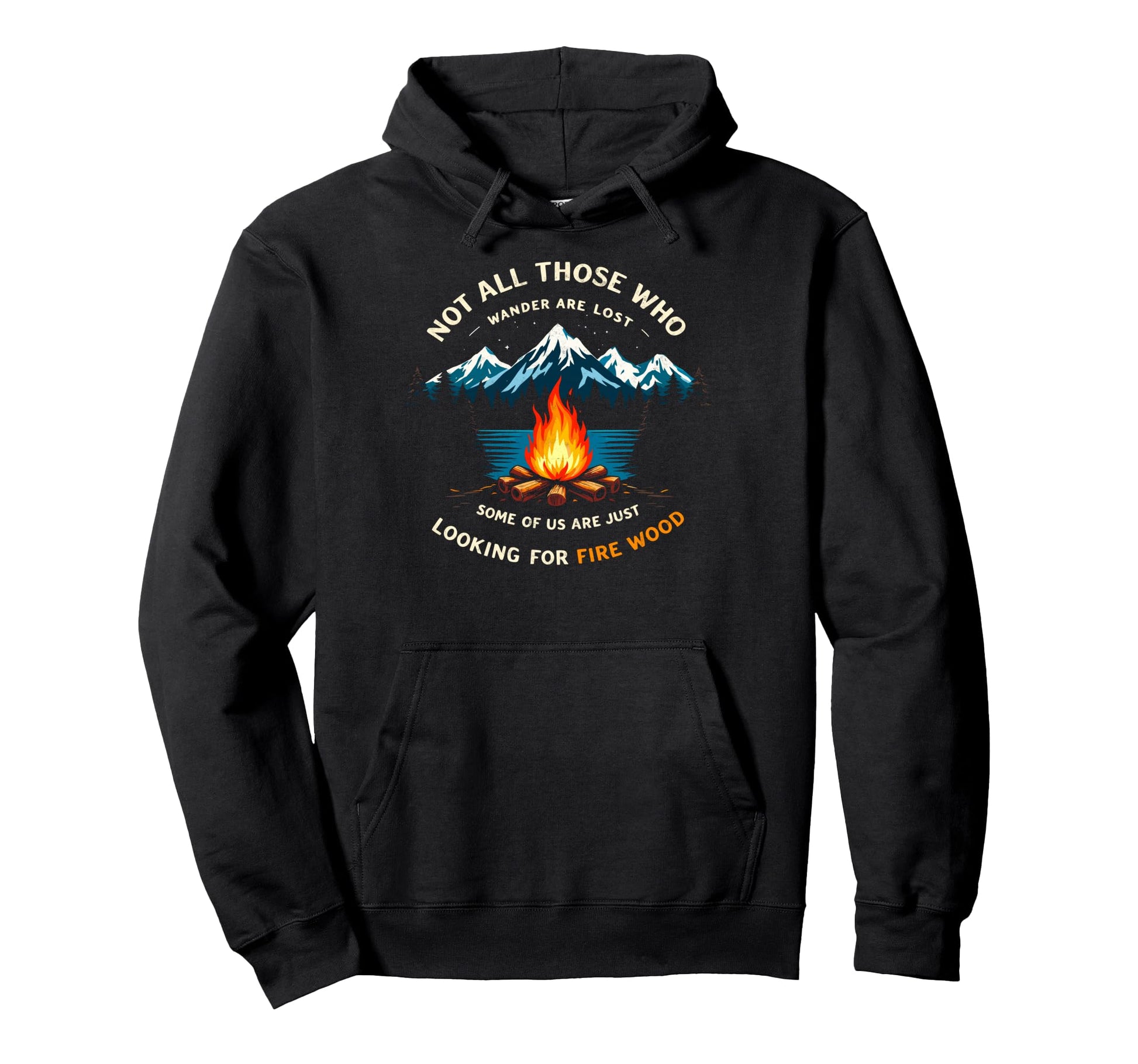 Not All Who Wander Lost Some Looking Hoodie - Trendy Graphic Men Women - T-Shirt, Sweatshirt, Hoodie