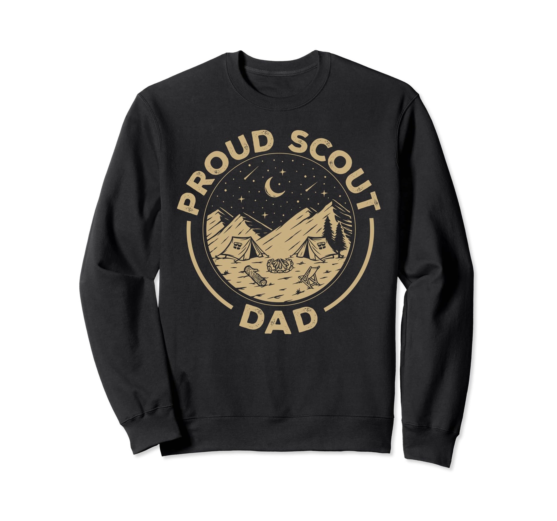 Scout Scouting Proud Scout Dad Sweatshirt - Unique Graphic Men Women - T-Shirt, Sweatshirt, Hoodie