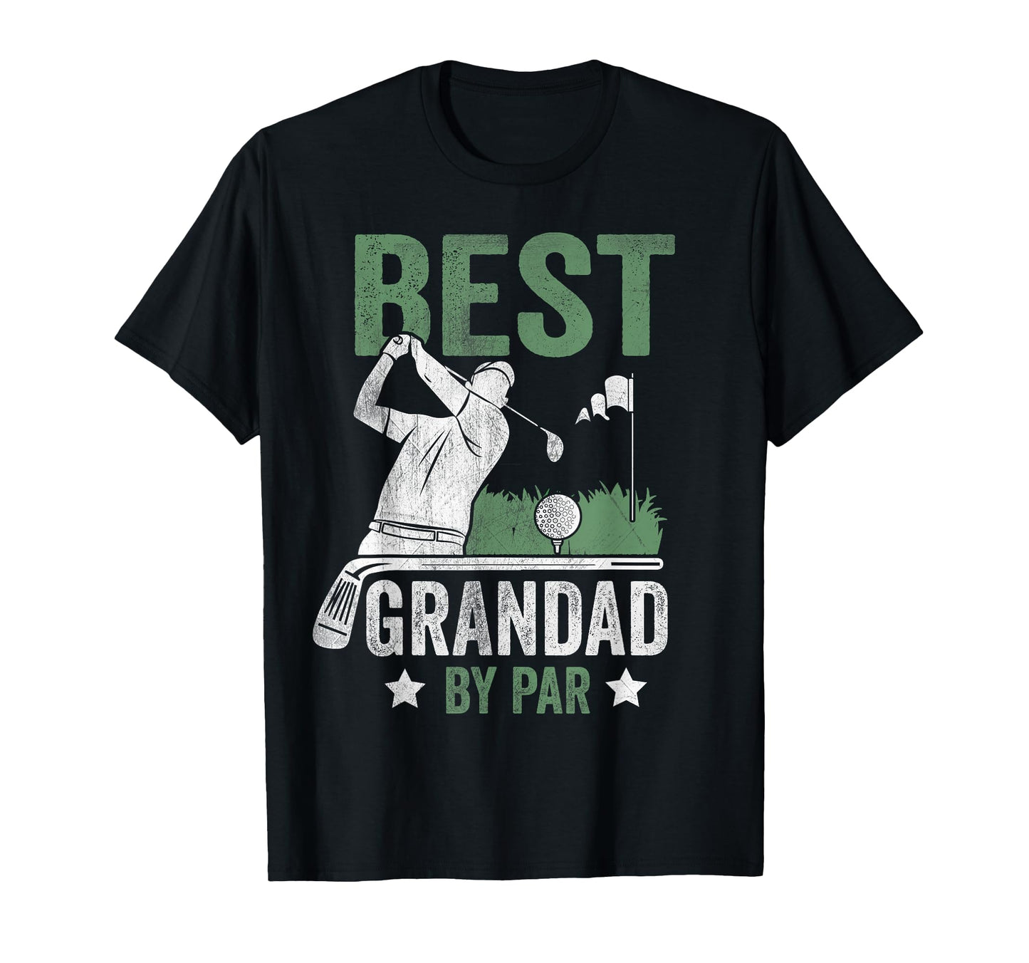 Best Grandad Par Fathers Day Golf Gift T-Shirt - Graphic Print for Adults - T-Shirt, Sweatshirt, Hoodie