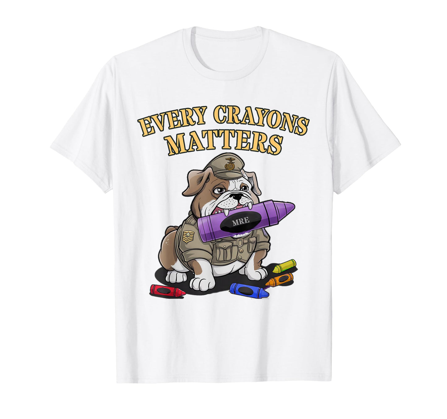 Funny Every Crayons Matters T-Shirt - Casual Everyday Wear for Adults - T-Shirt, Sweatshirt, Hoodie