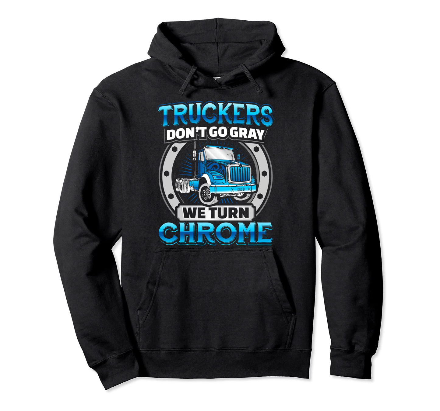 Truck Driver Birthday Gift Retirement Hoodie - Minimalist Print Men Women - T-Shirt, Sweatshirt, Hoodie