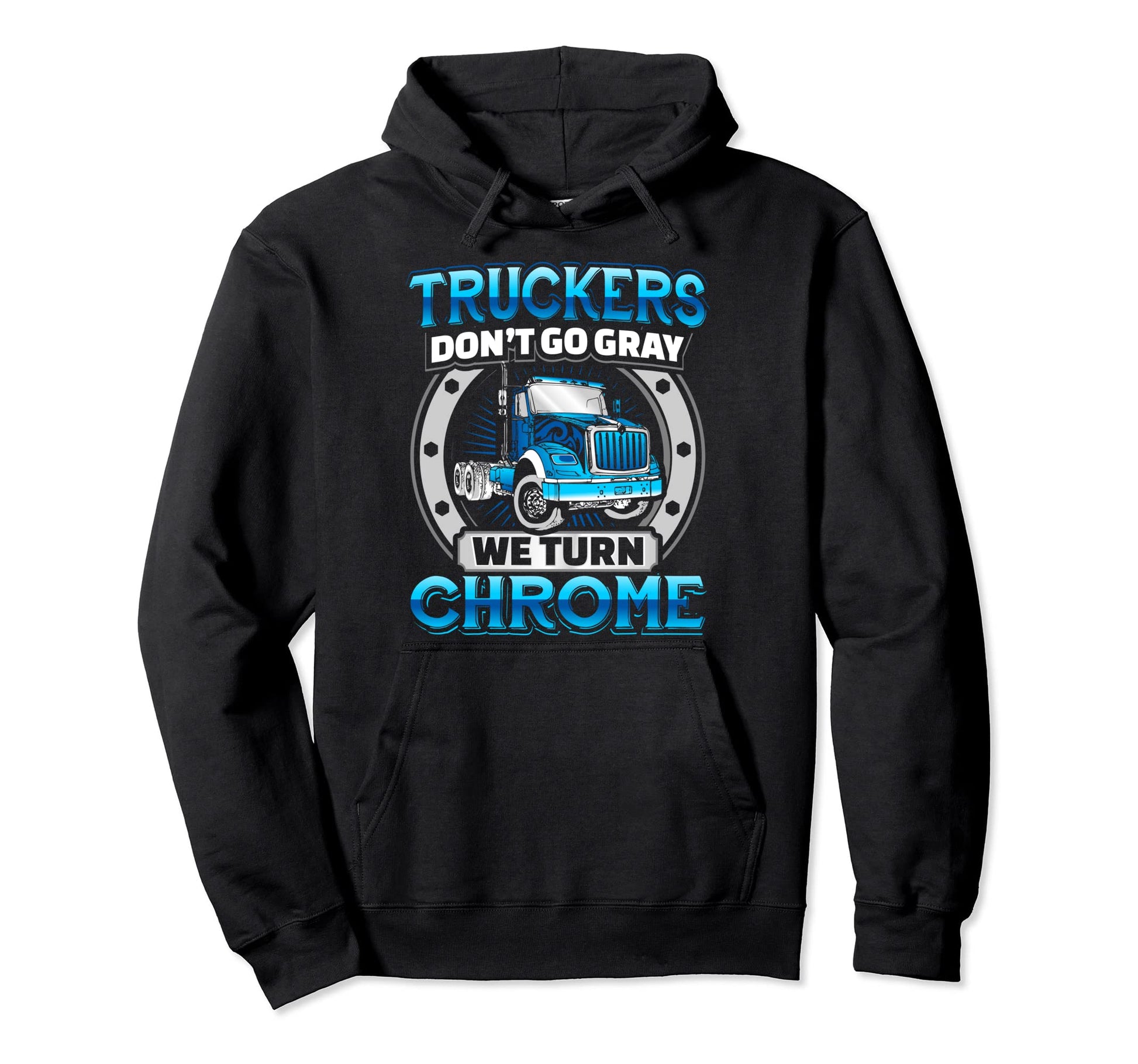 Truck Driver Birthday Gift Retirement Hoodie - Minimalist Print Men Women - T-Shirt, Sweatshirt, Hoodie
