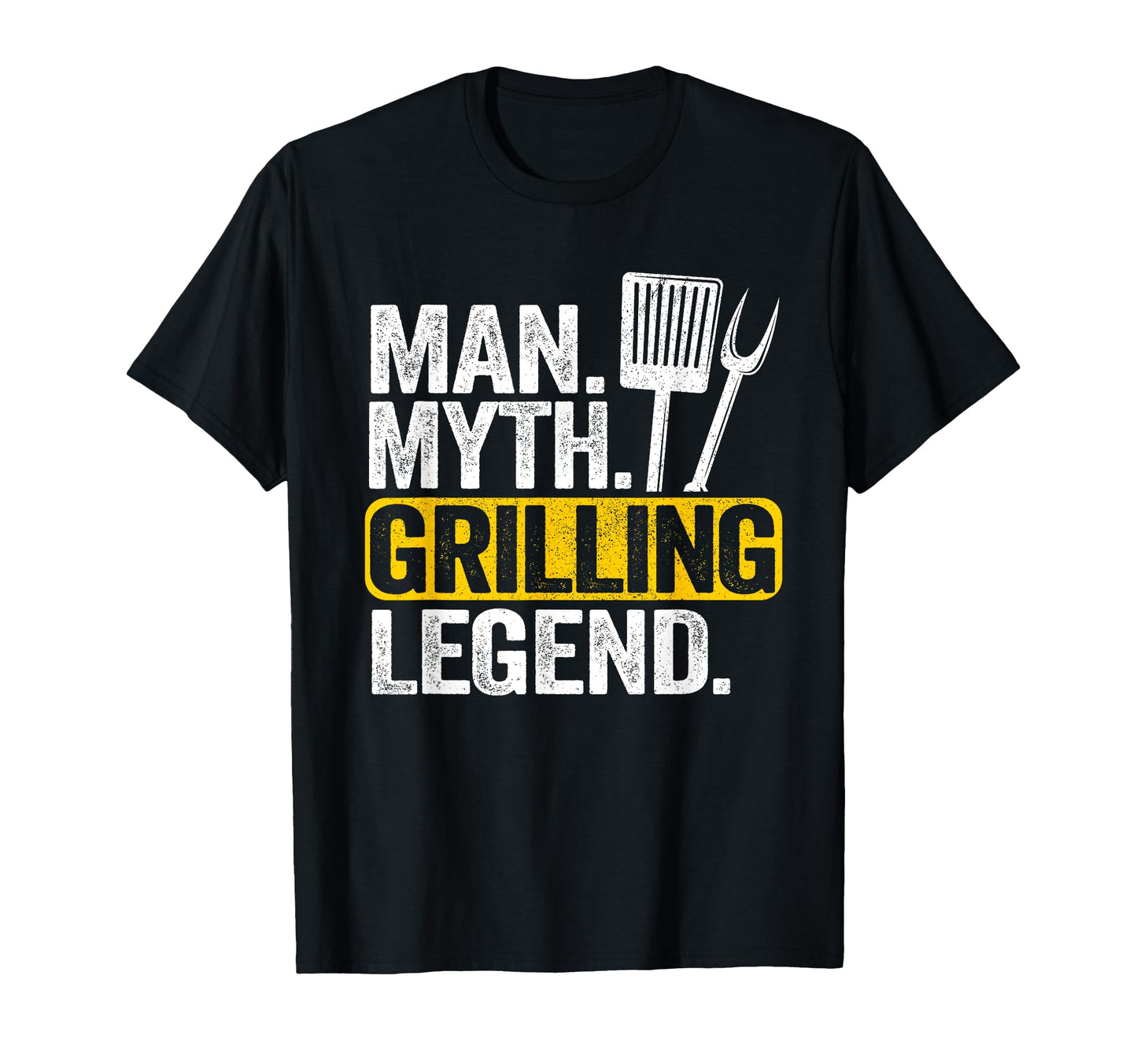 Myth Grilling Legend Smoking Meat Dad T-Shirt - Unique Graphic for Adults - T-Shirt, Sweatshirt, Hoodie