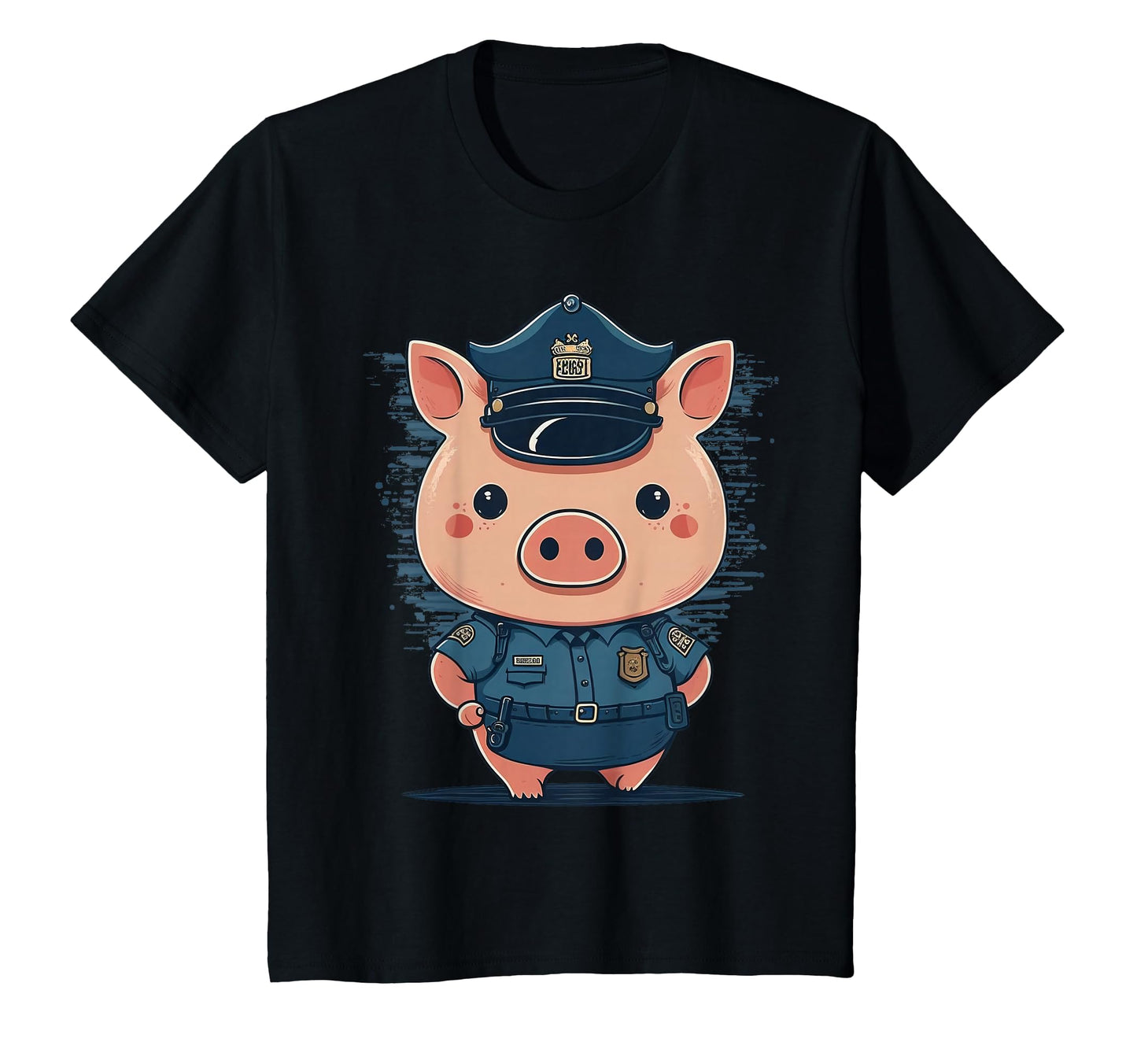Police Officer Pig Cop Police Pig T-Shirt - Aesthetic Graphic Men Women - T-Shirt, Sweatshirt, Hoodie