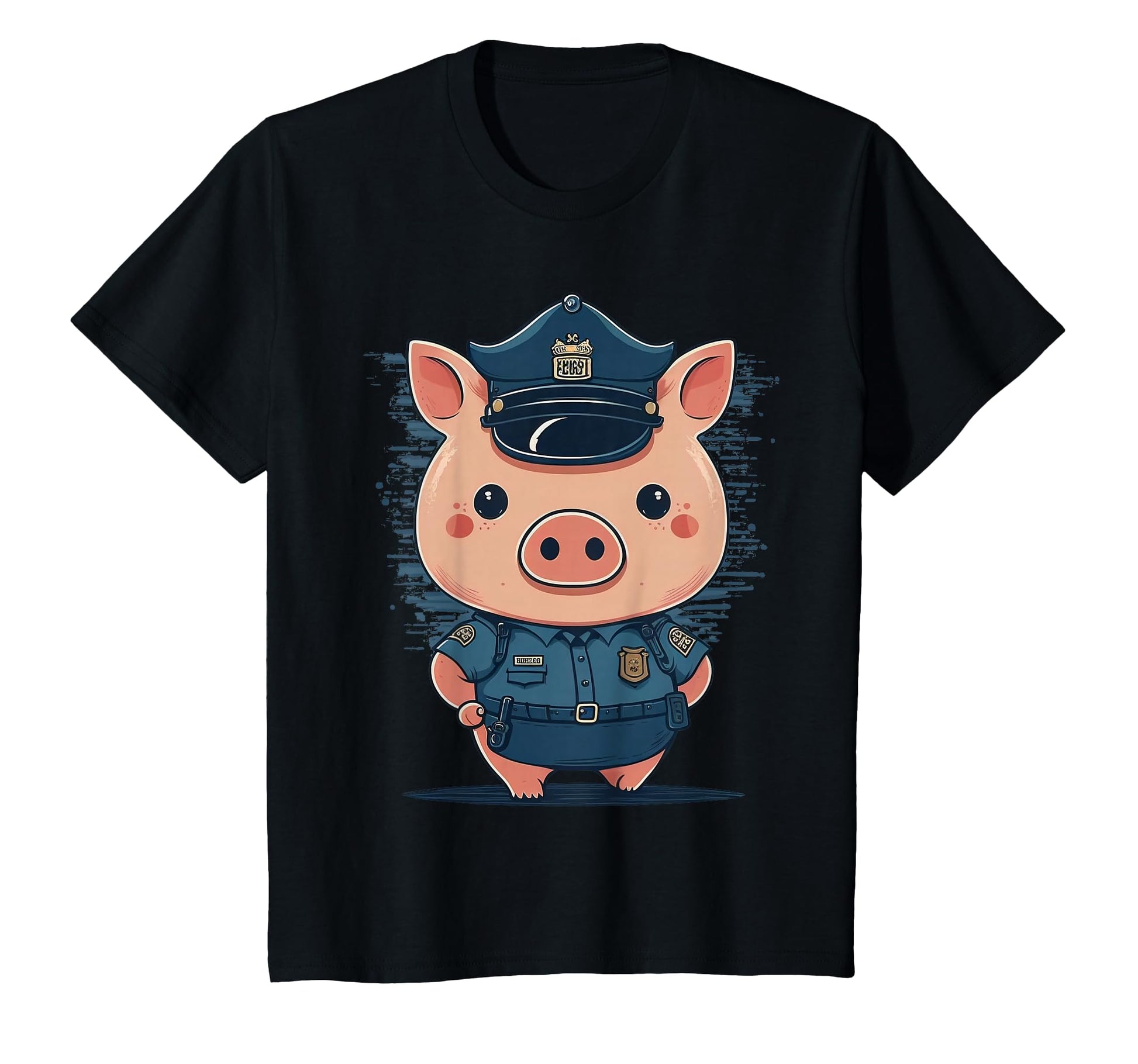 Police Officer Pig Cop Police Pig T-Shirt - Aesthetic Graphic Men Women - T-Shirt, Sweatshirt, Hoodie