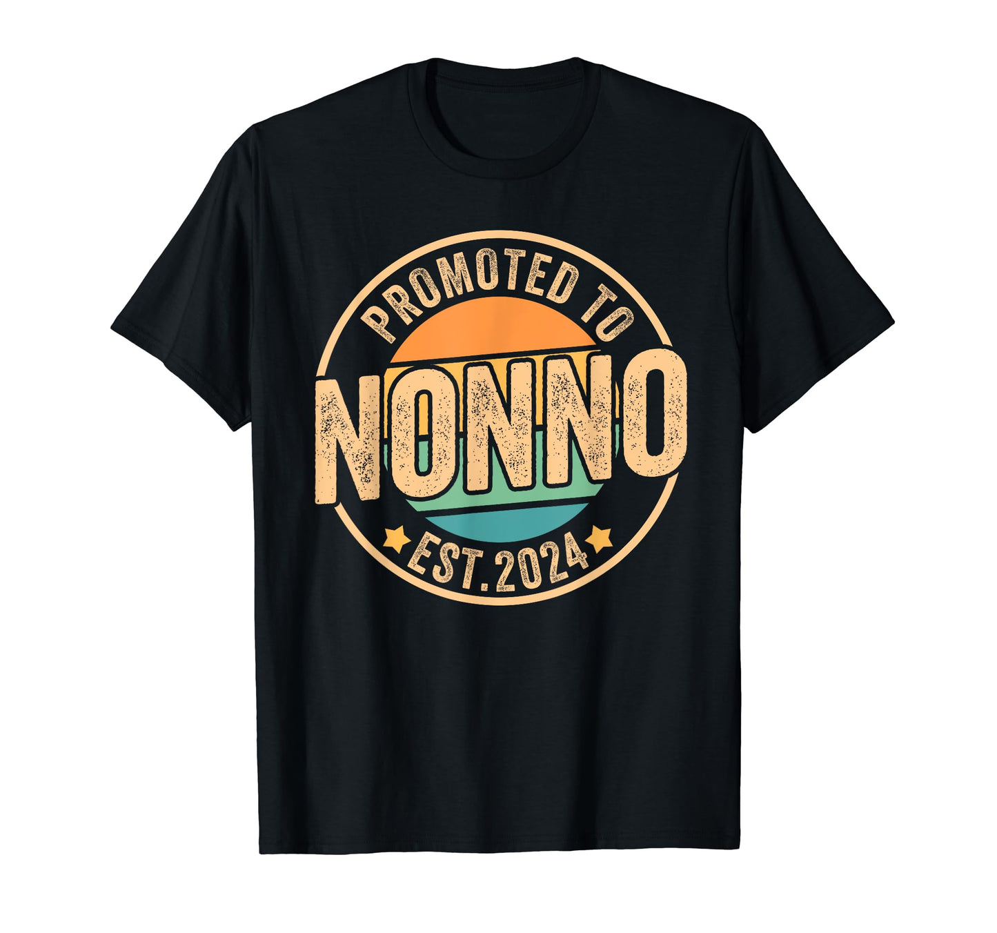 Promoted To Nonno Est 2024 Grandpa T-Shirt - Fun Novelty Design Men Women - T-Shirt, Sweatshirt, Hoodie
