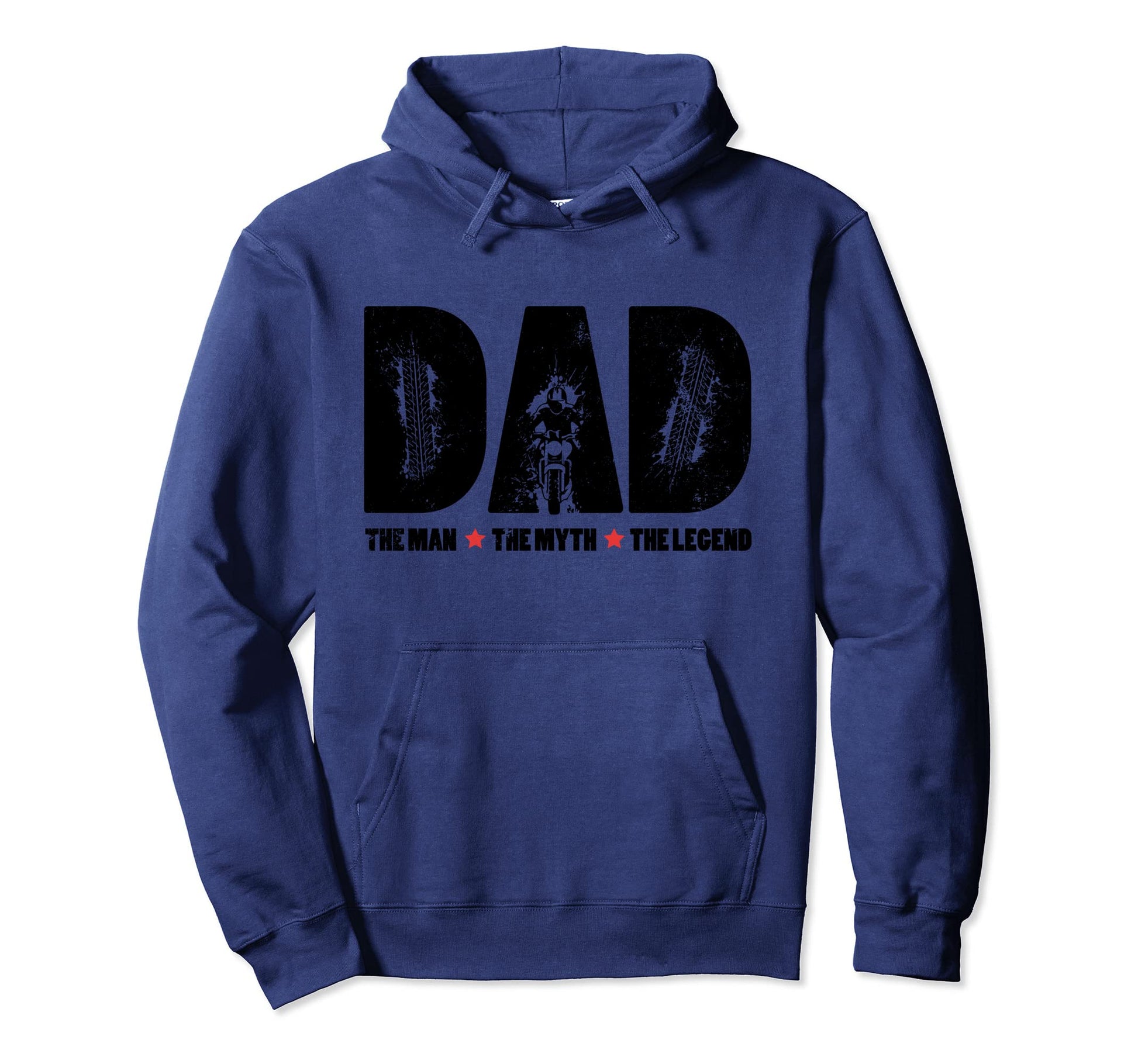 Dad Myth Legend Funny Grandpas Hoodie - Novelty Apparel Men Women - T-Shirt, Sweatshirt, Hoodie