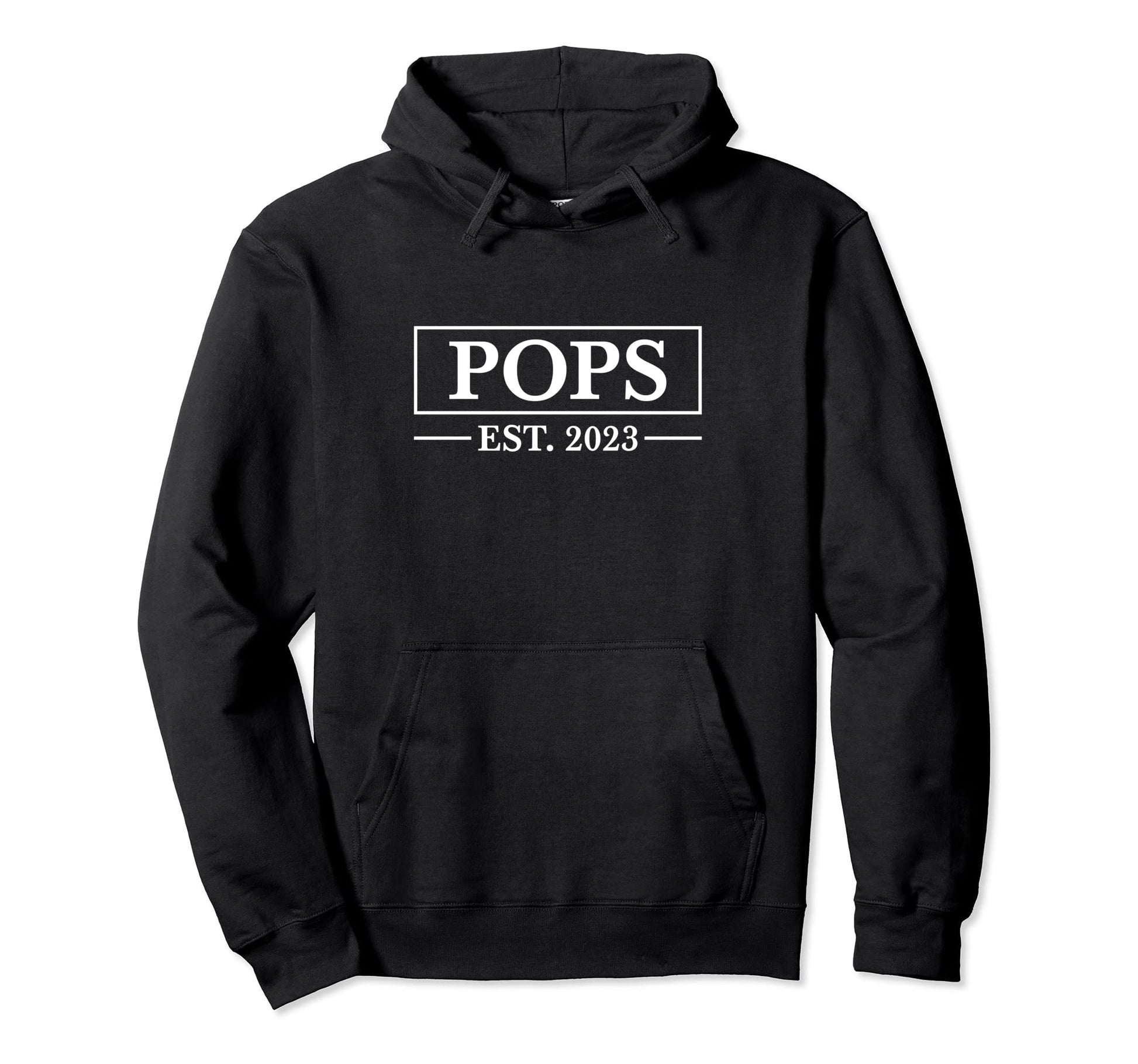 Pops Est 2023 Soon To Be Dad Pregnancy Hoodie - Trendy Graphic Men Women - T-Shirt, Sweatshirt, Hoodie