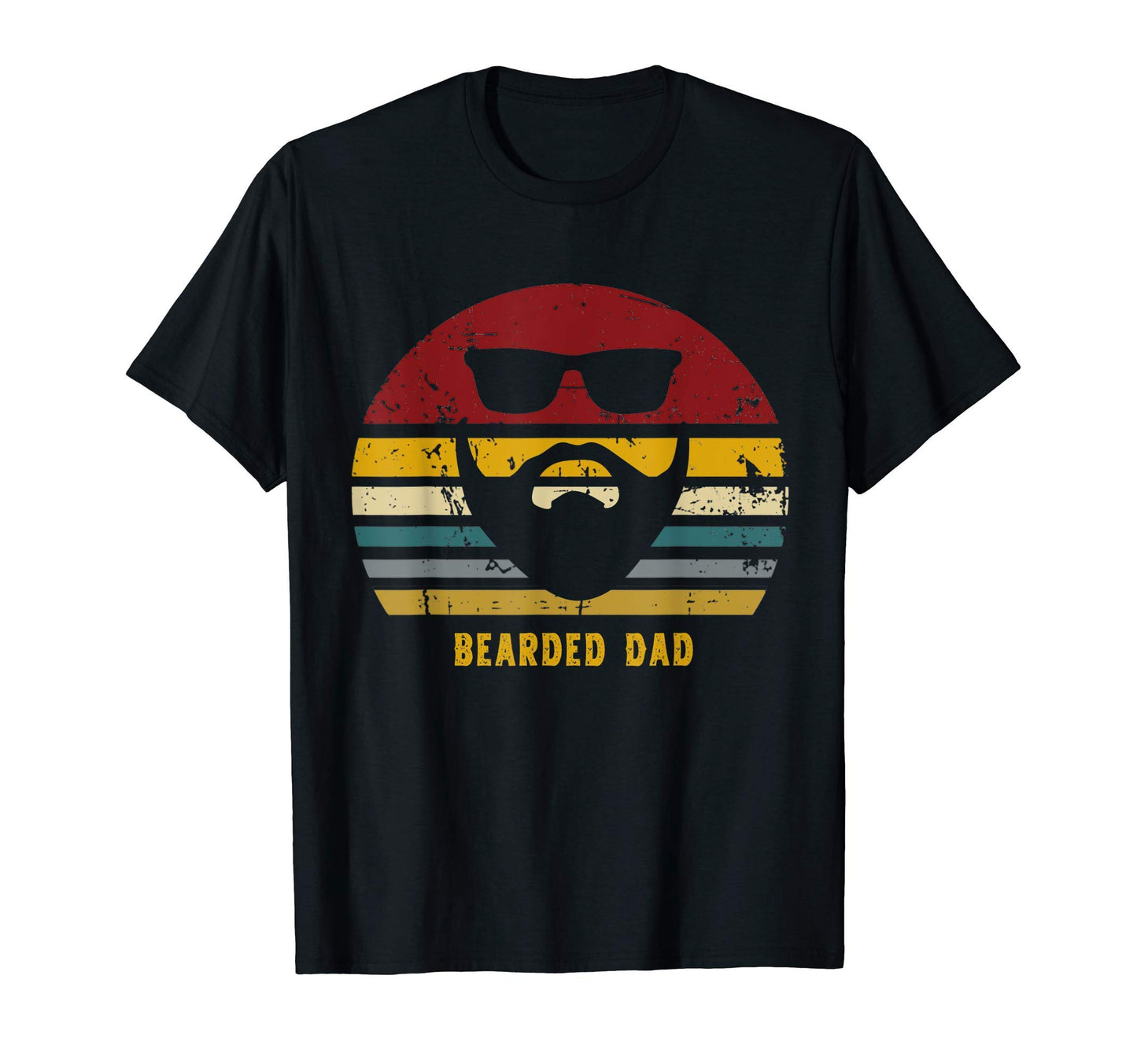 Bearded Dad Funny Bearded Gift T-Shirt - Unique Graphic for Adults - T-Shirt, Sweatshirt, Hoodie