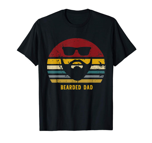Bearded Dad Funny Bearded Gift T-Shirt - Unique Graphic for Adults - T-Shirt, Sweatshirt, Hoodie