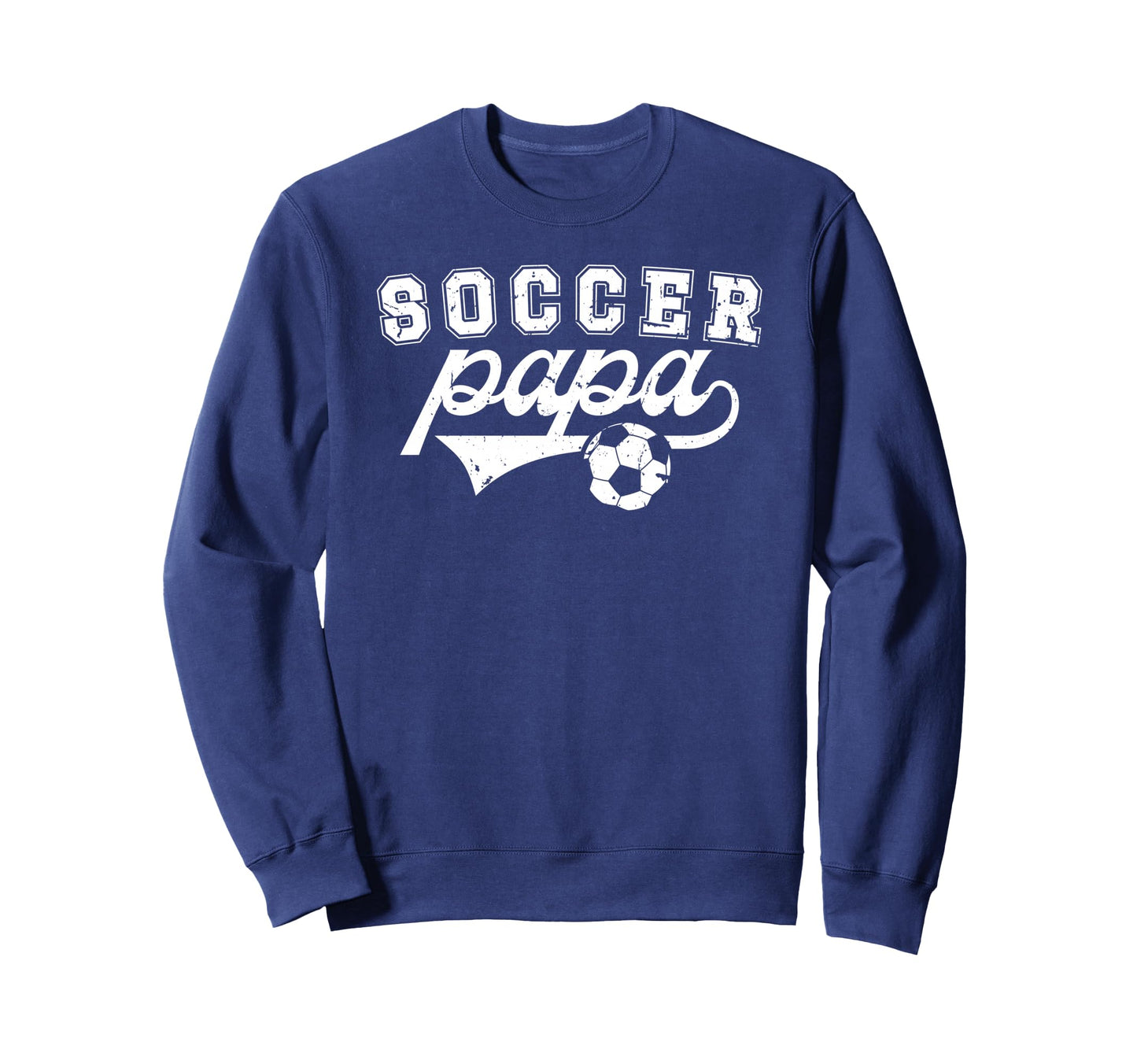 Soccer Papa Grandpa Papa Soccer Sweatshirt - Aesthetic Graphic Men Women - T-Shirt, Sweatshirt, Hoodie