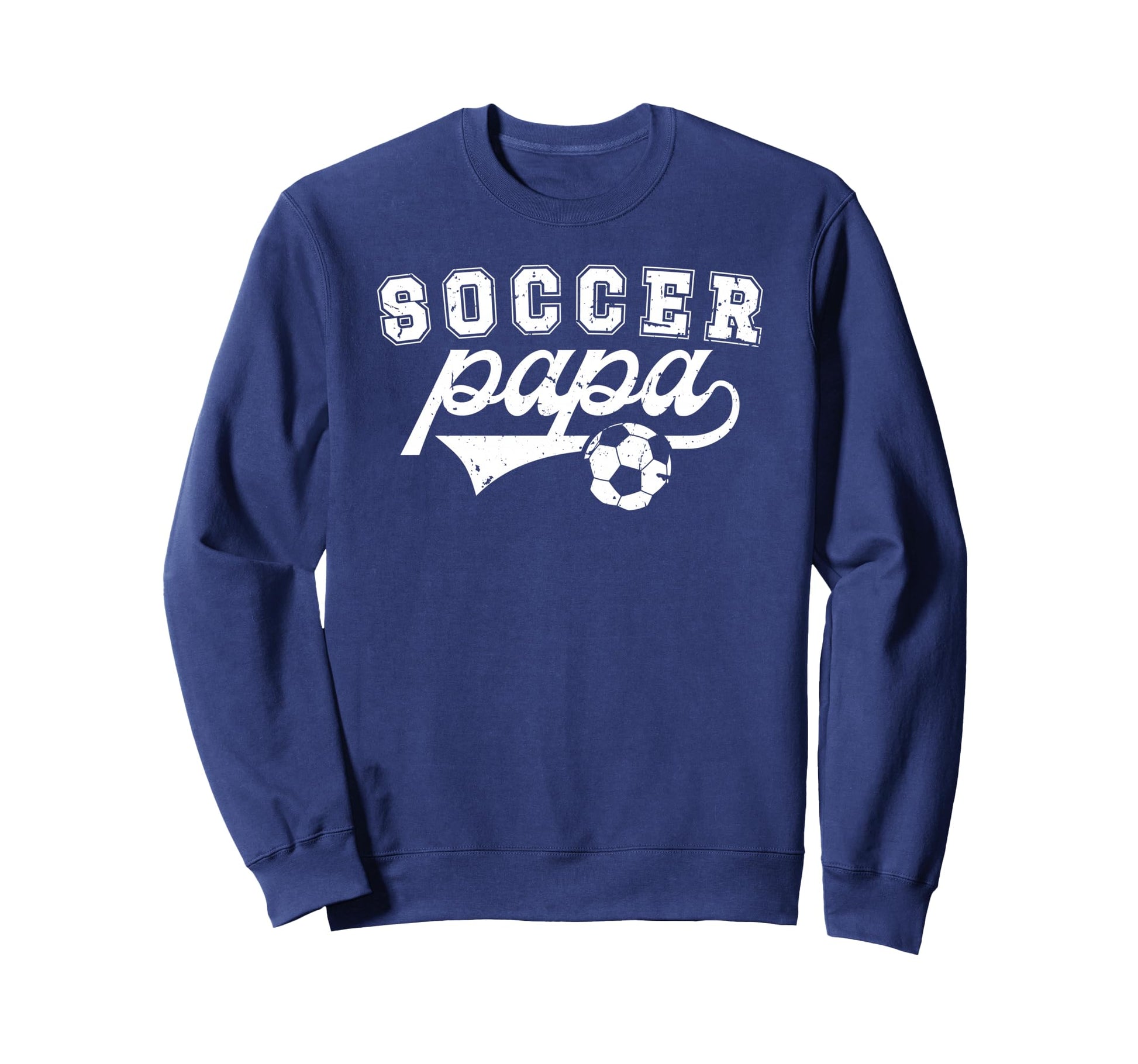 Soccer Papa Grandpa Papa Soccer Sweatshirt - Aesthetic Graphic Men Women - T-Shirt, Sweatshirt, Hoodie
