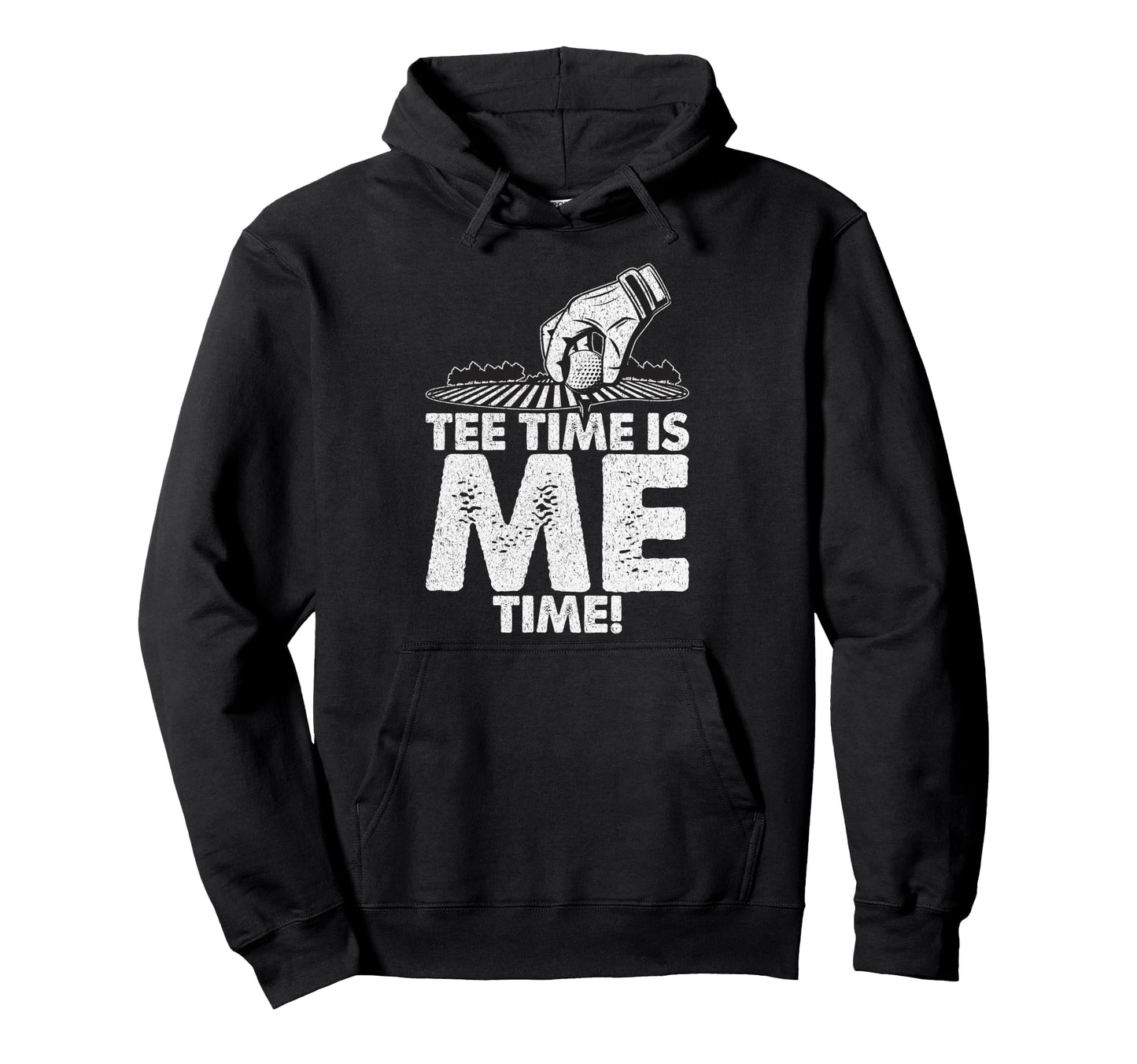 Time Is Me Time Golf Dad Hoodie - Minimalist Print Men Women - T-Shirt, Sweatshirt, Hoodie