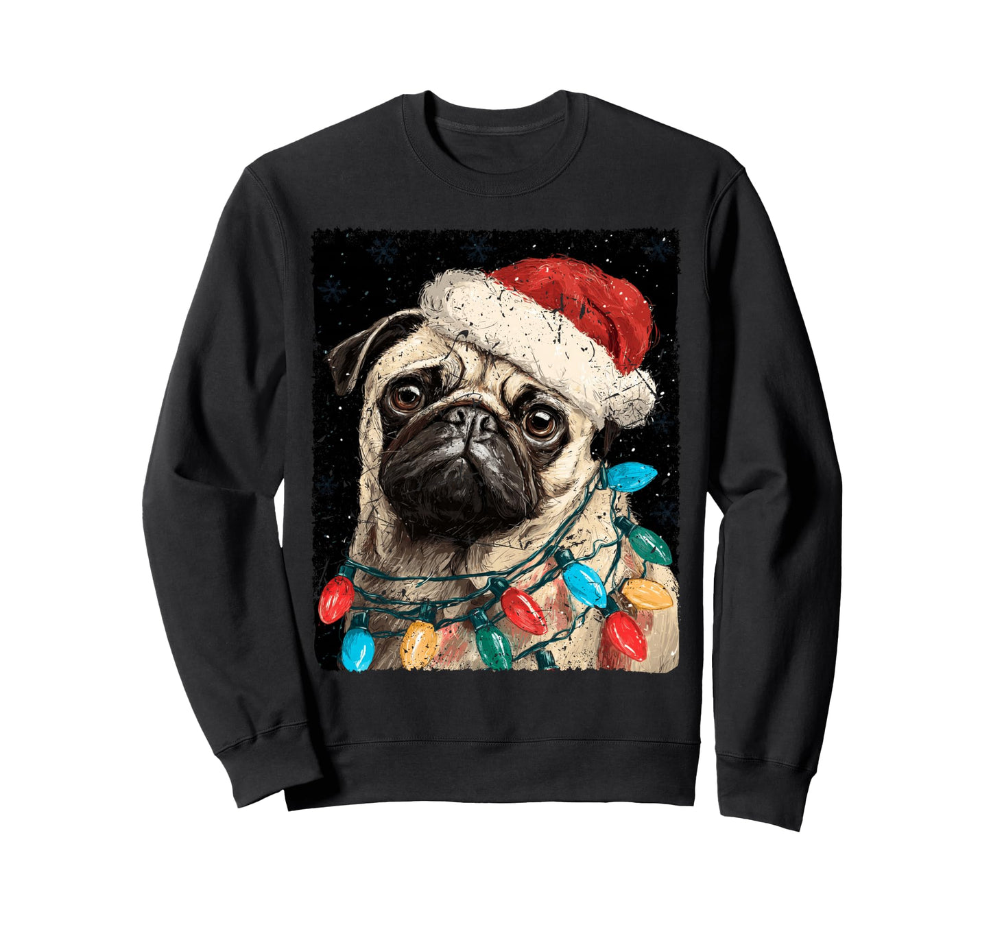 Pop Art Pug It Sweatshirt - Casual Everyday Wear Men Women - T-Shirt, Sweatshirt, Hoodie