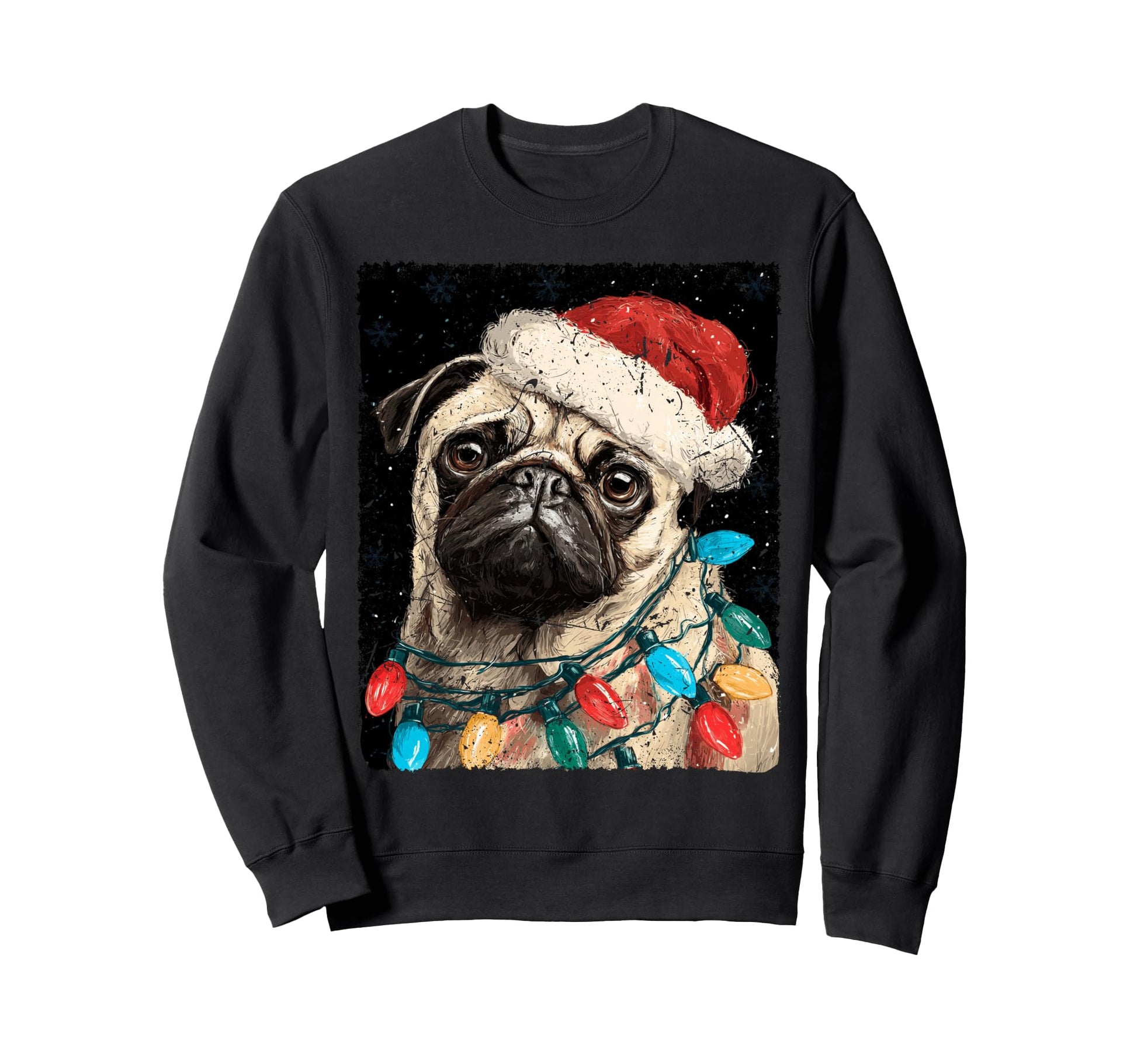 Pop Art Pug It Sweatshirt - Casual Everyday Wear Men Women - T-Shirt, Sweatshirt, Hoodie