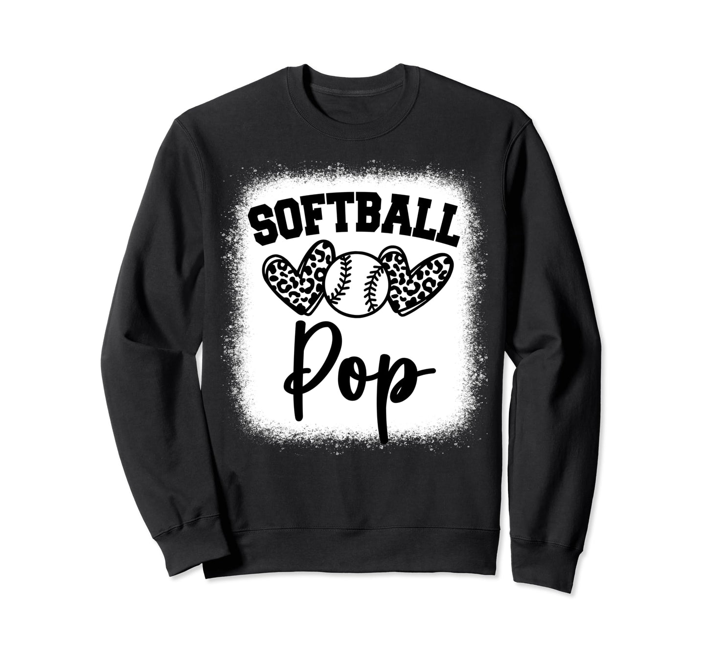 Personalized Baseball Heart Pop Sweatshirt - Streetwear Style Men Women - T-Shirt, Sweatshirt, Hoodie
