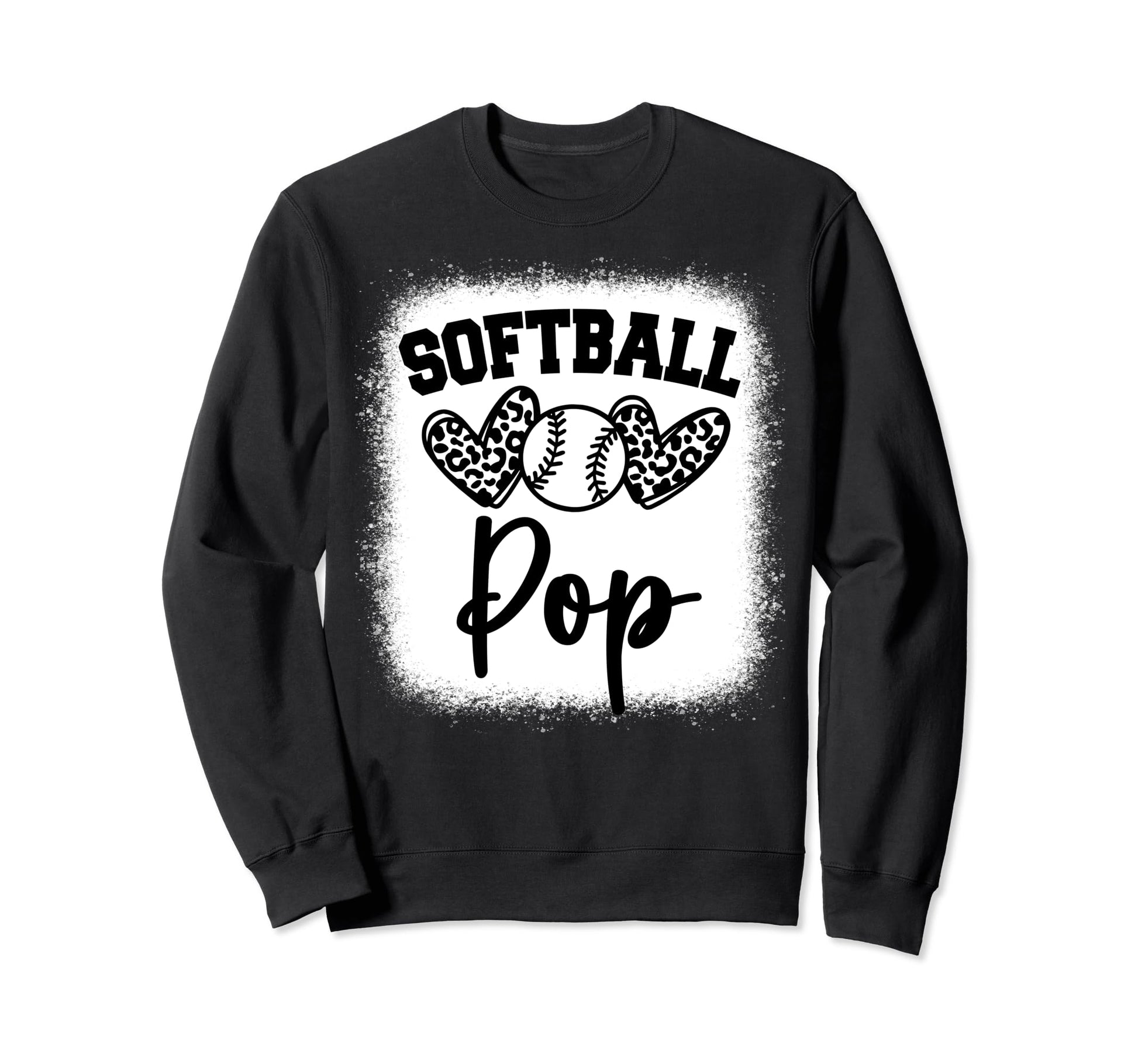 Personalized Baseball Heart Pop Sweatshirt - Streetwear Style Men Women - T-Shirt, Sweatshirt, Hoodie