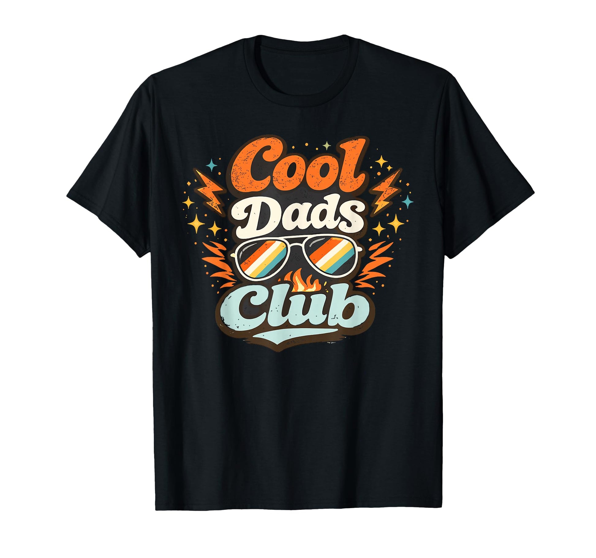 Dads Club Papa Parenting Rad Awesome T-Shirt - Unique Graphic Unisex - T-Shirt, Sweatshirt, Hoodie