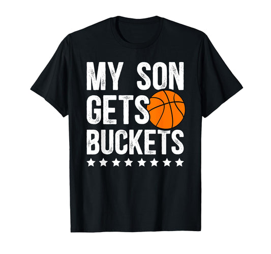 Basketball Dad Funny Basketball T-Shirt - Fun Novelty Design for Adults - T-Shirt, Sweatshirt, Hoodie