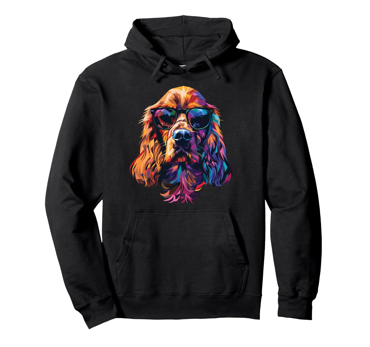 Dog Dad Mom Sunglasses Cockapoo Hoodie - Streetwear Style for Adults - T-Shirt, Sweatshirt, Hoodie