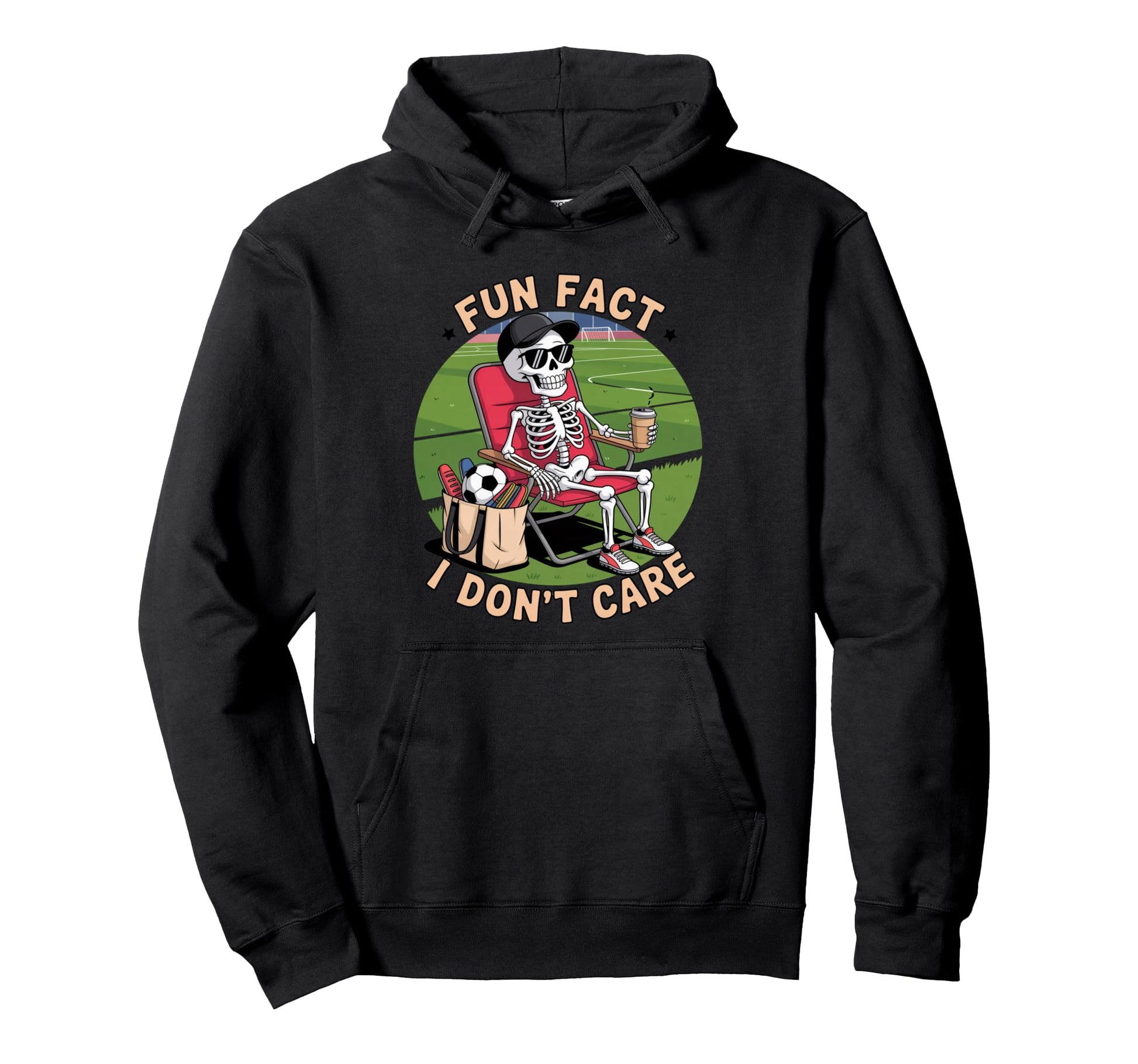 Funny Skeleton Soccer Dad Soccer Dad Hoodie - Unique Graphic for Adults - T-Shirt, Sweatshirt, Hoodie