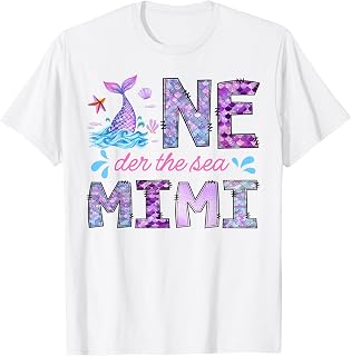 Oneder Under The Sea Mimi 1st Birthday Girl Mermaid T-Shirt Unisex T-shirt, Sweatshirt, Hoodie, Long Sleeve Tee - T-Shirt, Sweatshirt, Hoodie