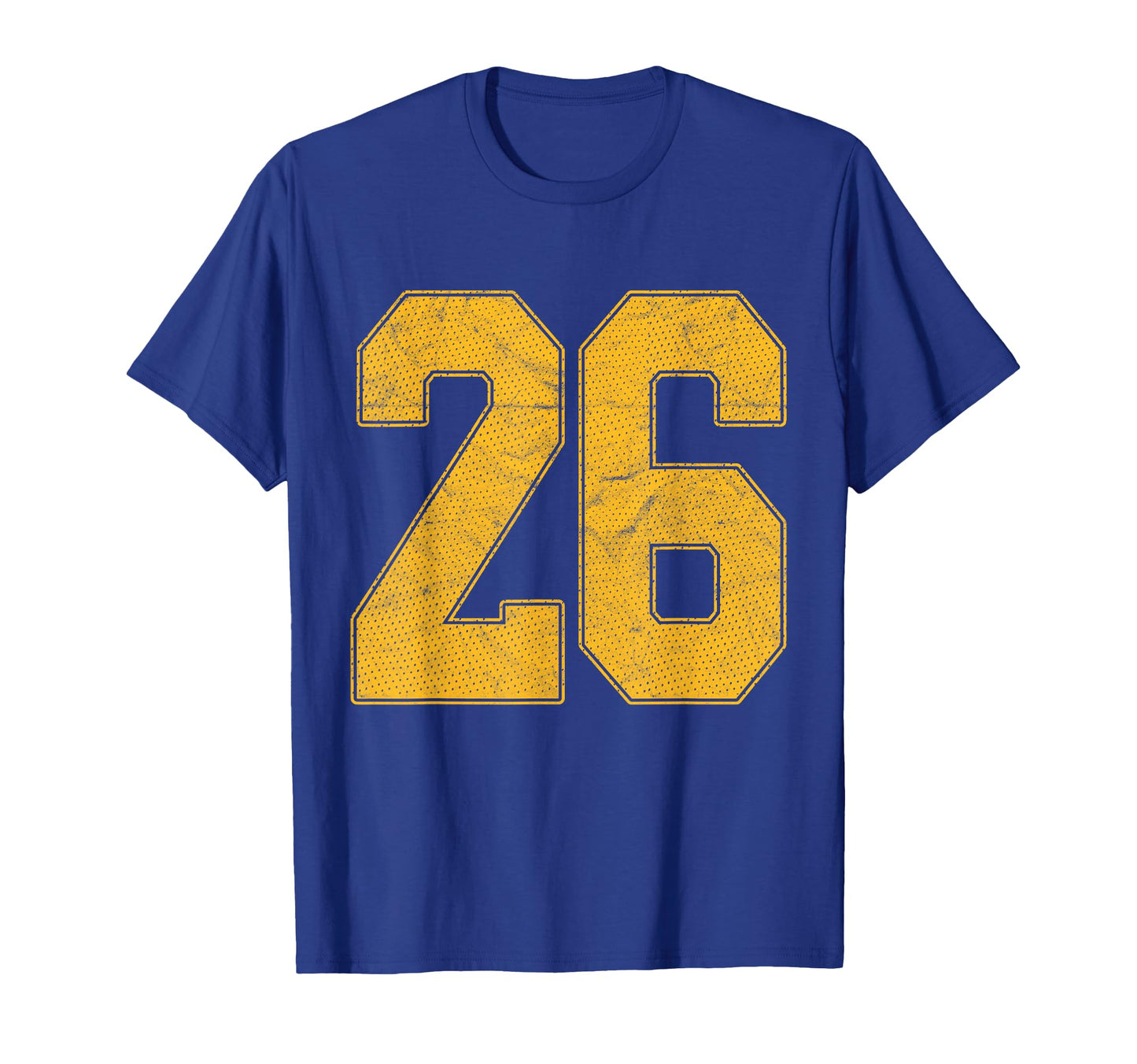 Number 26 Numbered Uniform Sports T-Shirt - Streetwear Style for Adults - T-Shirt, Sweatshirt, Hoodie