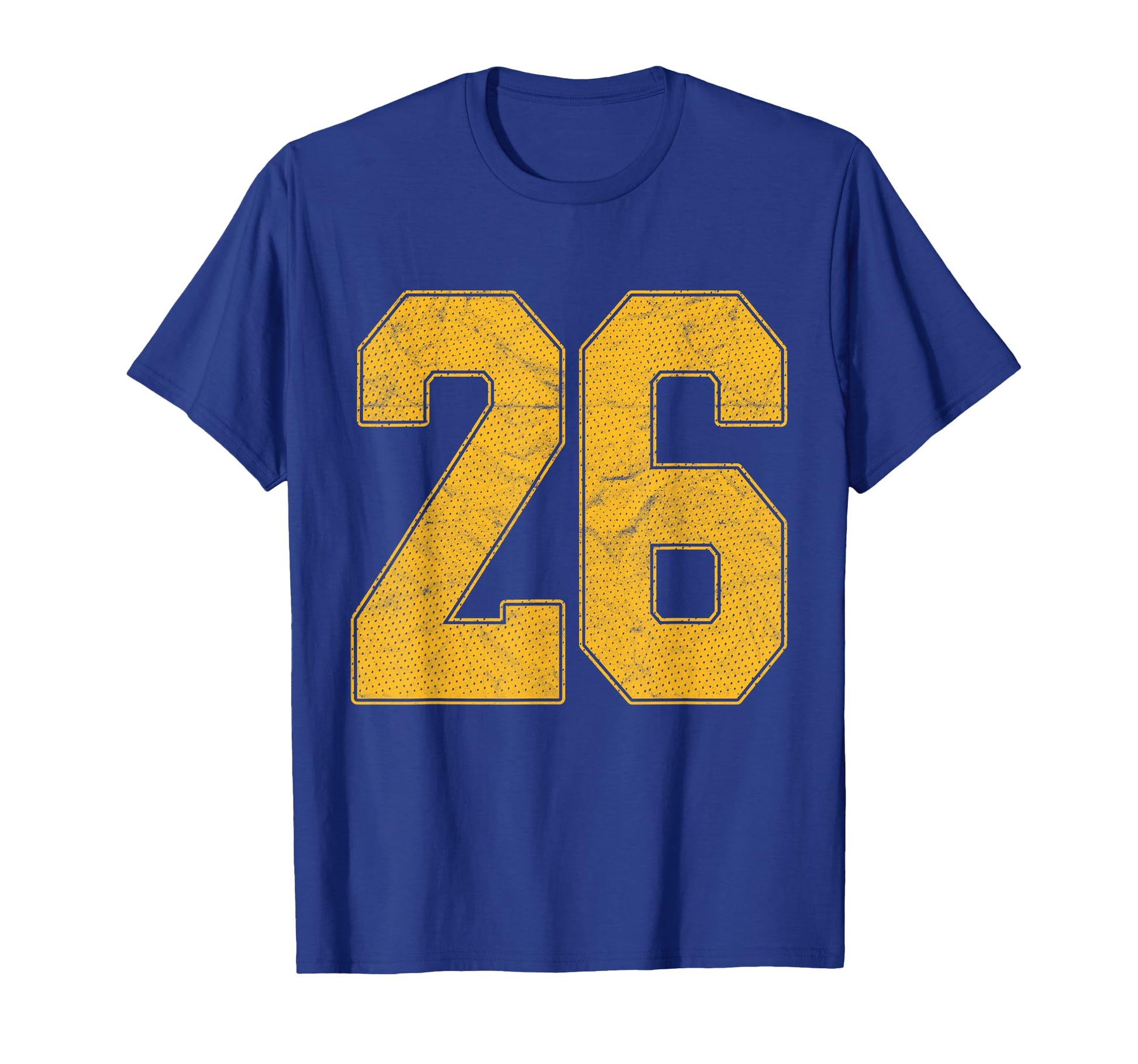 Number 26 Numbered Uniform Sports T-Shirt - Streetwear Style for Adults - T-Shirt, Sweatshirt, Hoodie