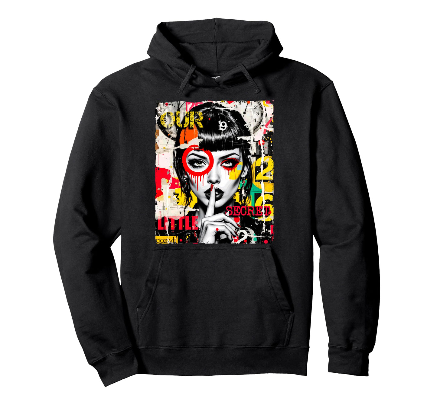 Grunge Pop Art Punk Street Art 90S Hoodie - Unique Graphic Men Women - T-Shirt, Sweatshirt, Hoodie