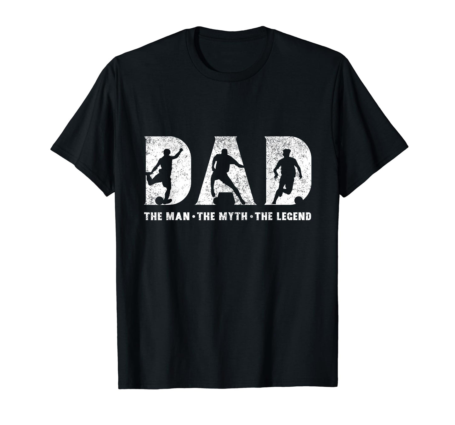 Soccer Dad Myth Legend Fathers Day T-Shirt - Aesthetic Graphic Men Women - T-Shirt, Sweatshirt, Hoodie