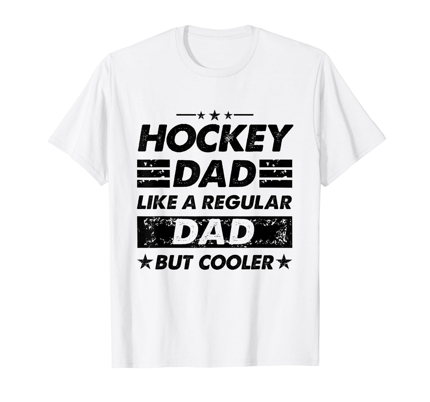 Funny Hockey Dad Like Regular Dad But T-Shirt - Minimalist Print Men Women - T-Shirt, Sweatshirt, Hoodie