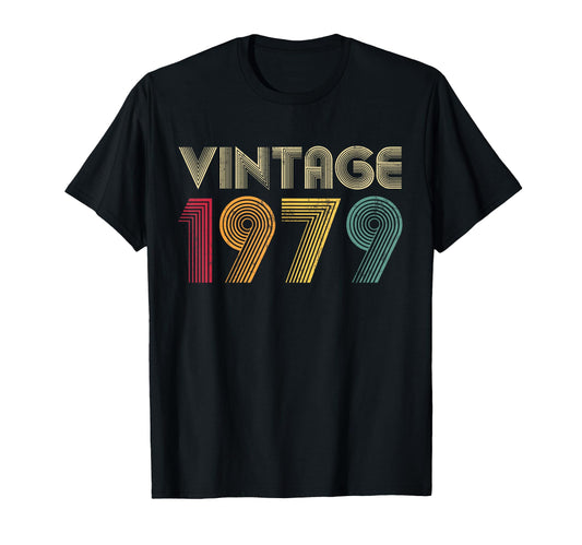 47Th Birthday Gift 1979 47 Years T-Shirt - Streetwear Style Men Women - T-Shirt, Sweatshirt, Hoodie