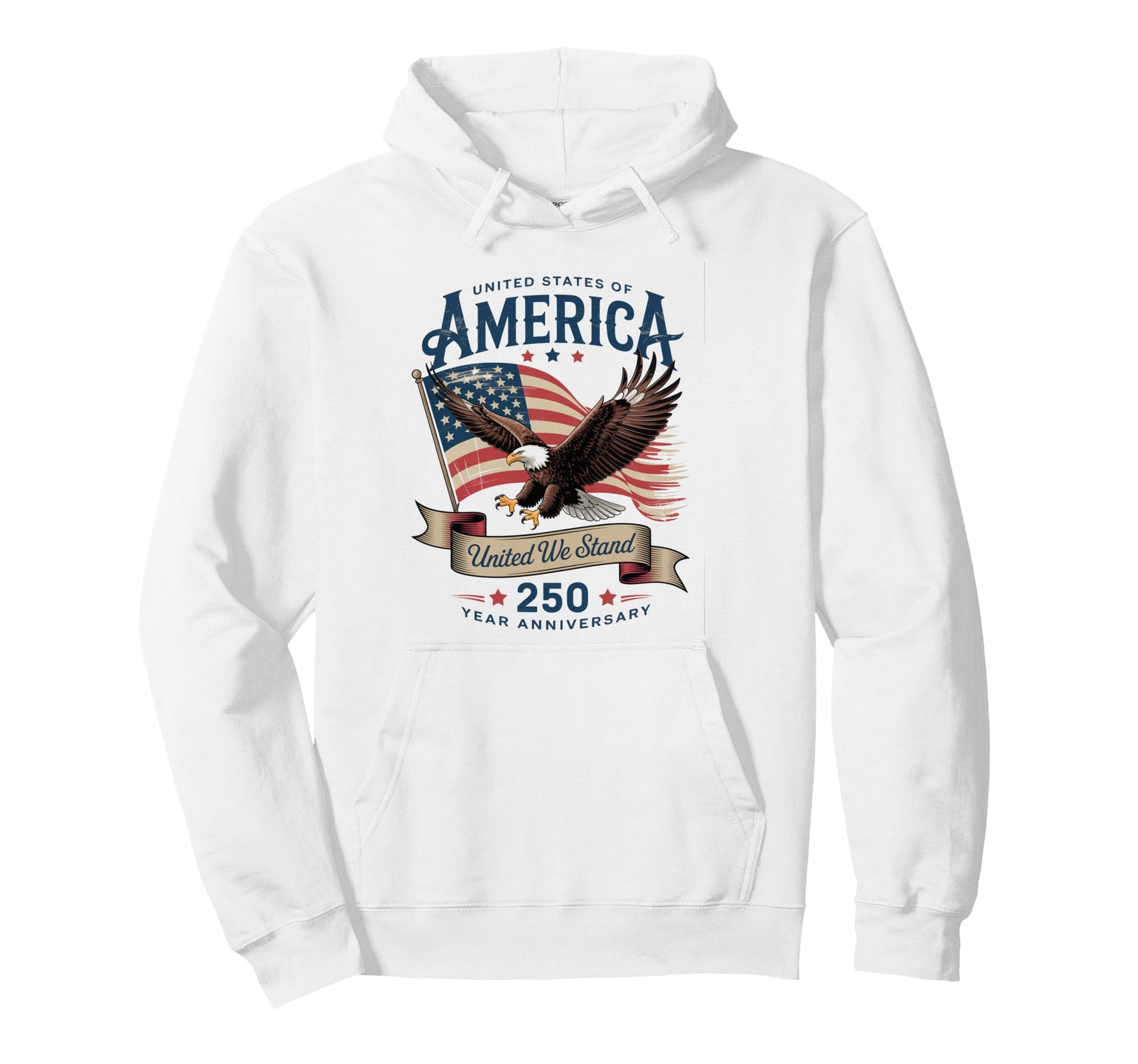 250Th Anniversary America 4Th July Hoodie - Graphic Print for Adults - T-Shirt, Sweatshirt, Hoodie