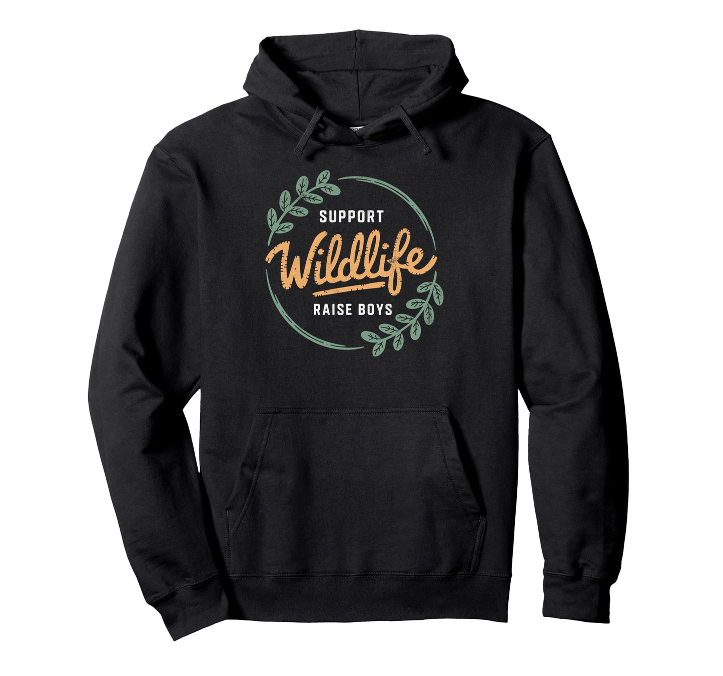 Support Wildlife Raise Camping Mom Hoodie - Graphic Print for Adults - T-Shirt, Sweatshirt, Hoodie