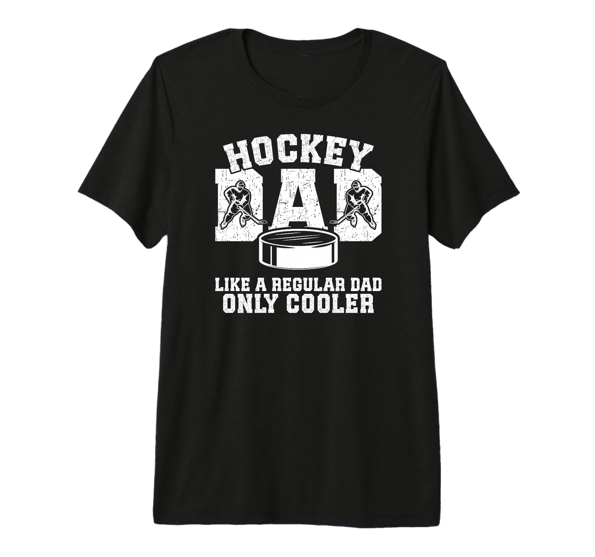 Mens Hockey Dad Definition Hockey T-Shirt - Trendy Graphic for Adults - T-Shirt, Sweatshirt, Hoodie