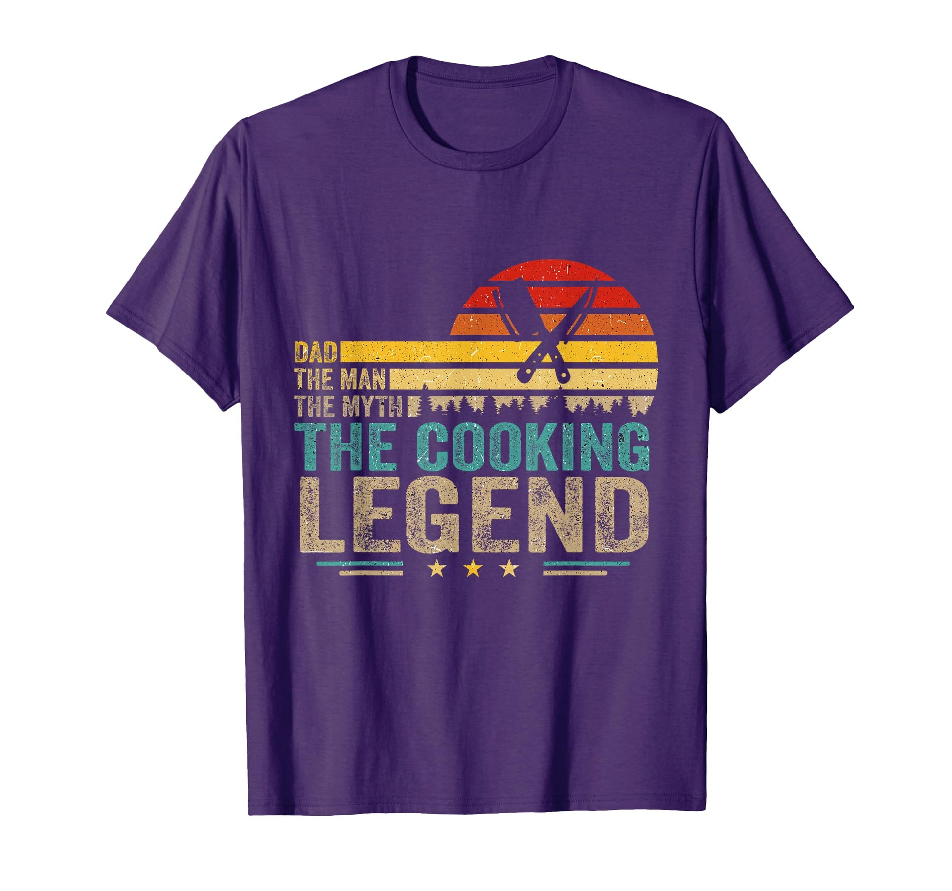 Dad Myth Cooking Legend T-Shirt - Custom Art Print Unisex - T-Shirt, Sweatshirt, Hoodie