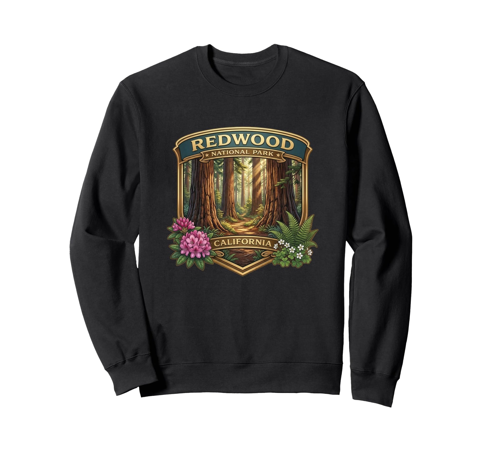Redwood National Park California Sweatshirt - Streetwear Style Unisex - T-Shirt, Sweatshirt, Hoodie