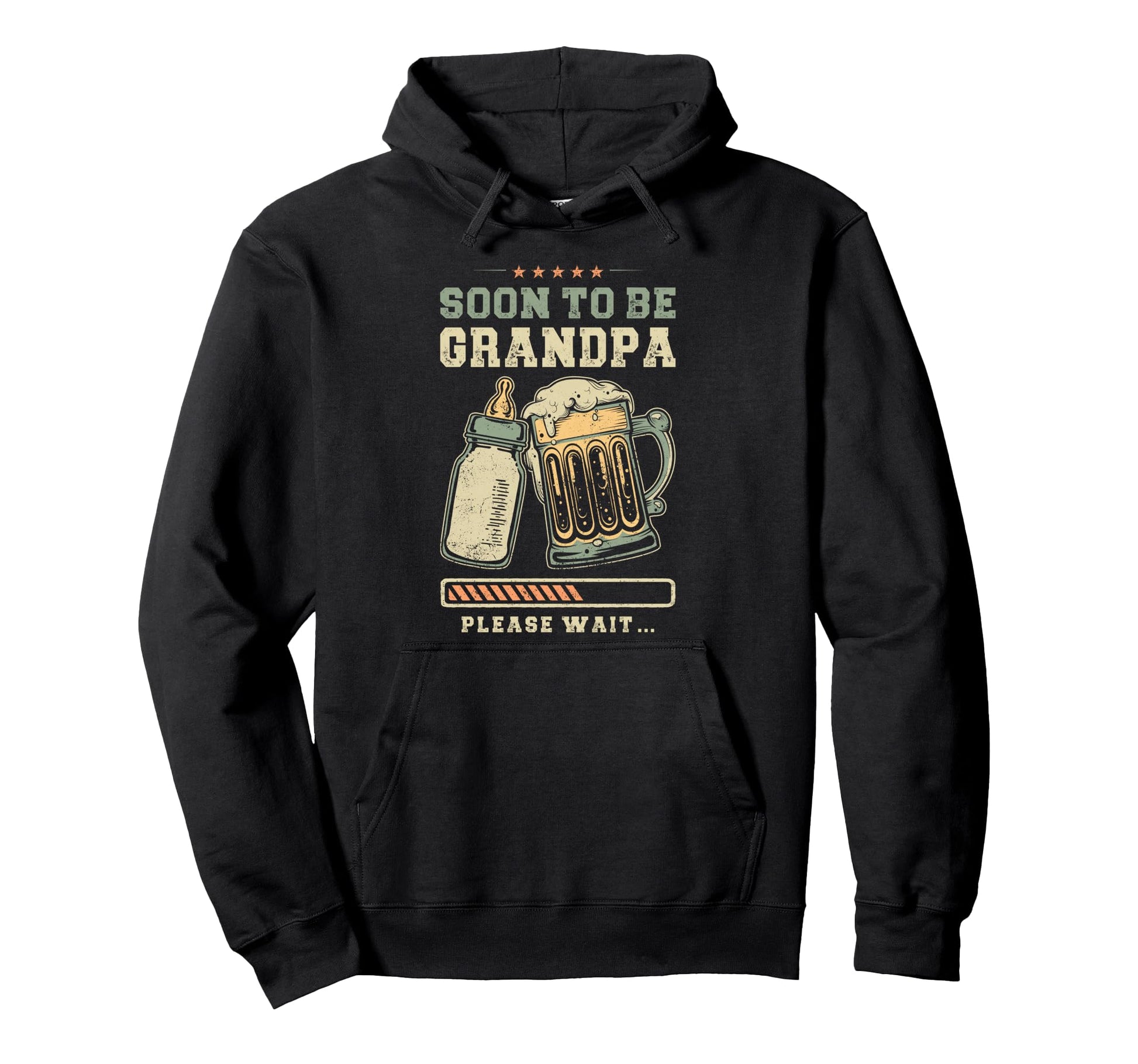 Soon To Be Grandpa Reveal Expecting Hoodie - Trendy Graphic Unisex - T-Shirt, Sweatshirt, Hoodie