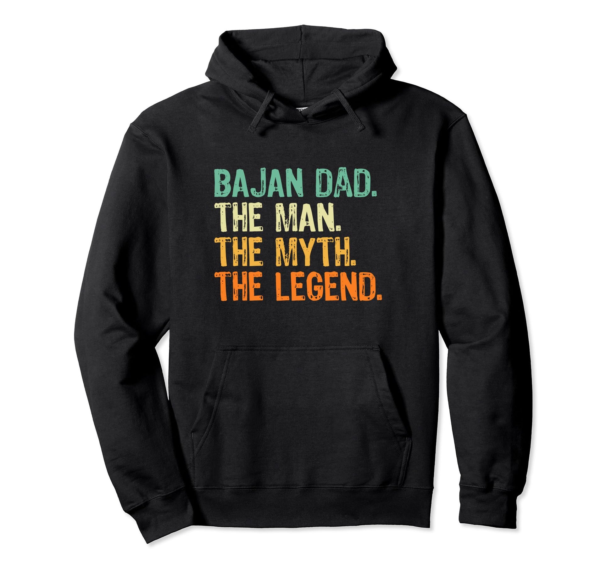 Bajan Dad Barbados Myth Legend Hoodie - Aesthetic Graphic for Adults - T-Shirt, Sweatshirt, Hoodie