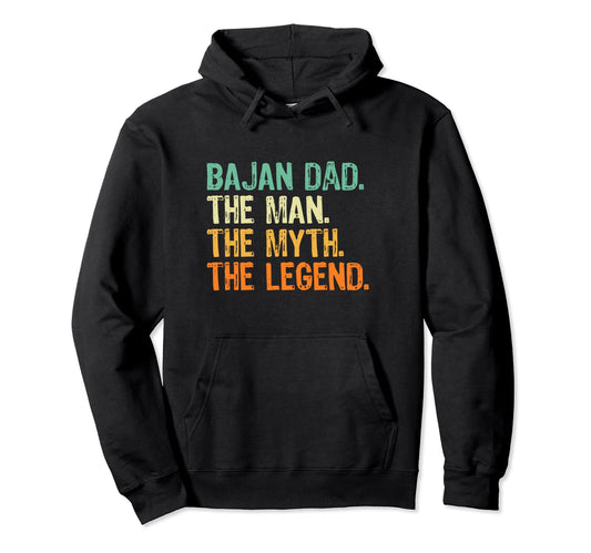 Bajan Dad Barbados Myth Legend Hoodie - Aesthetic Graphic for Adults - T-Shirt, Sweatshirt, Hoodie