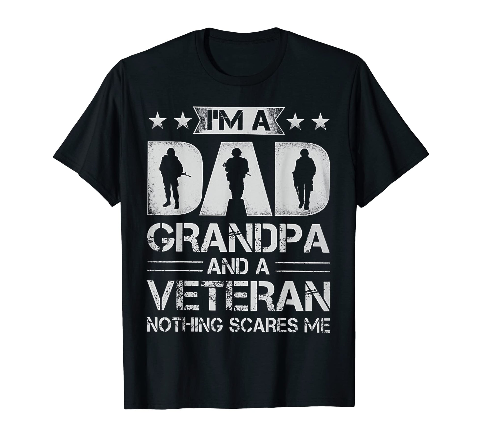 Im Dad Grandpa And Veteran Soldier T-Shirt - Streetwear Style Unisex - T-Shirt, Sweatshirt, Hoodie