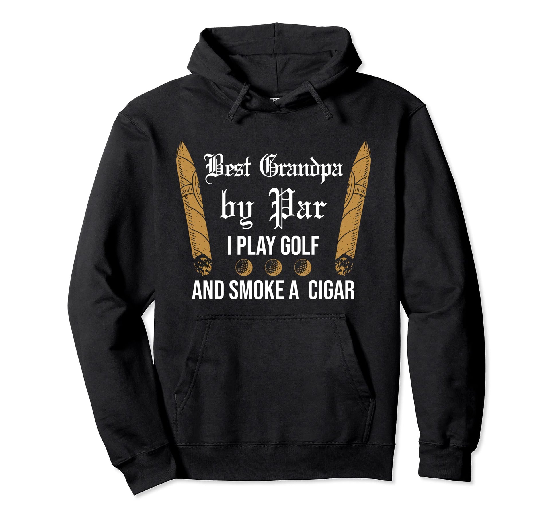 Best Grandpa Par I Play Golf Dad Hoodie - Aesthetic Graphic Unisex - T-Shirt, Sweatshirt, Hoodie