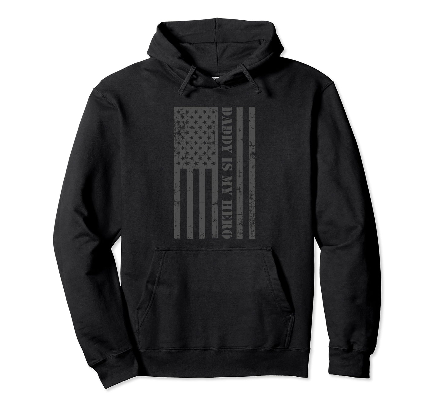 Hero Dad Gift Fathers Day American Hoodie - Streetwear Style Men Women - T-Shirt, Sweatshirt, Hoodie