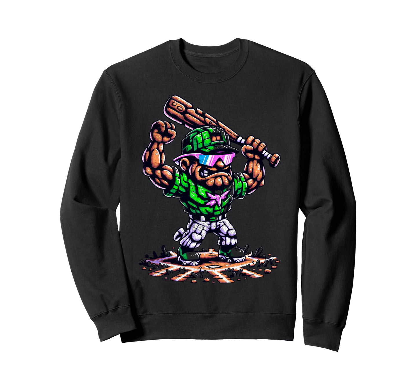Baseball Drip Gamer Gifts T-Shirt - Fun Novelty Design Men Women - T-Shirt, Sweatshirt, Hoodie