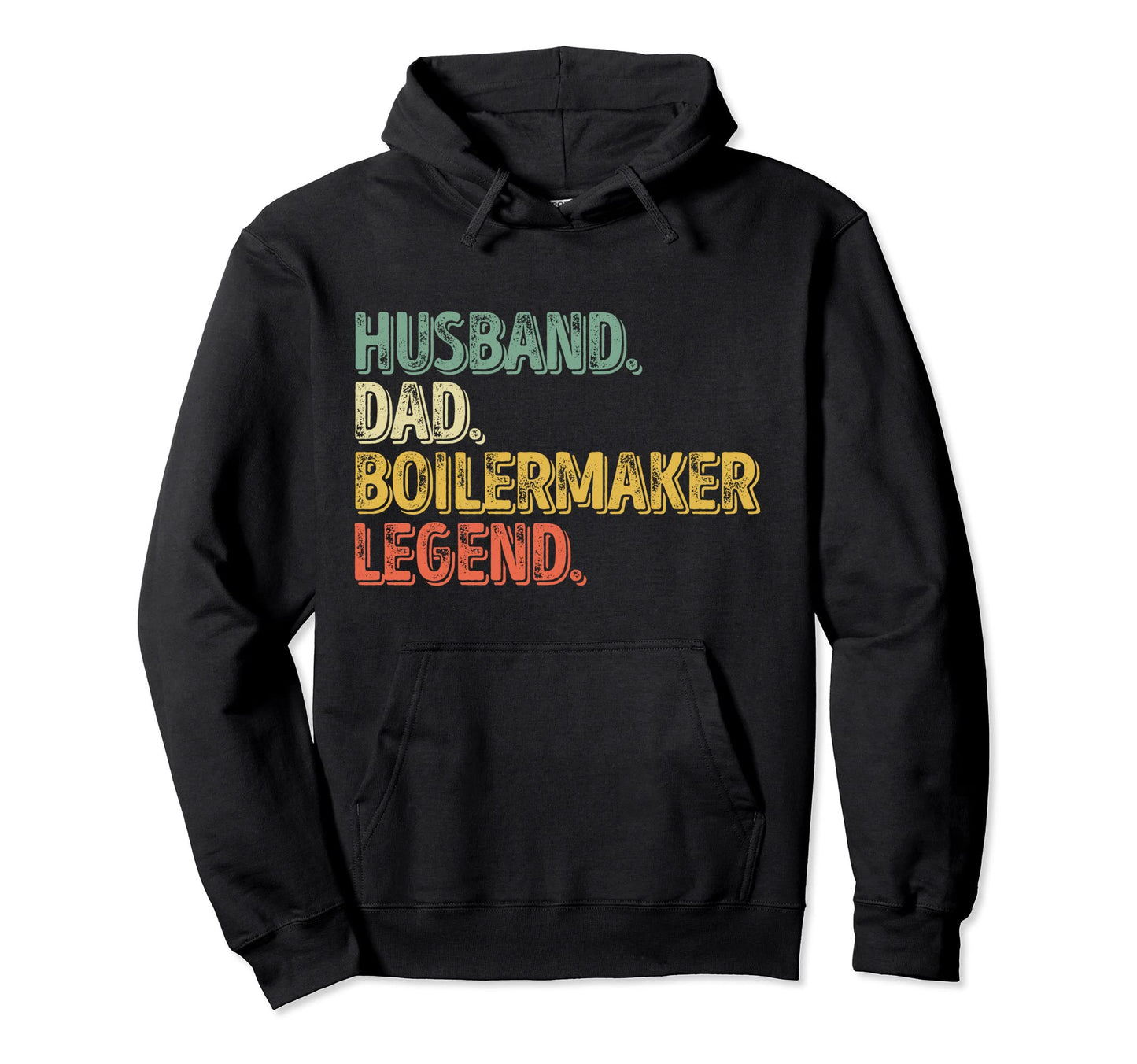 Husband Dad Boilermaker Legend Funny Hoodie - Custom Art Print for Adults - T-Shirt, Sweatshirt, Hoodie